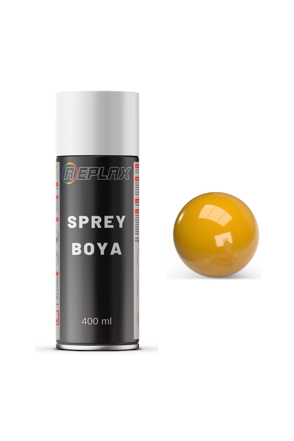Bisiklet Boyası Koyu Sarı Sprey Boya 400 Ml.
