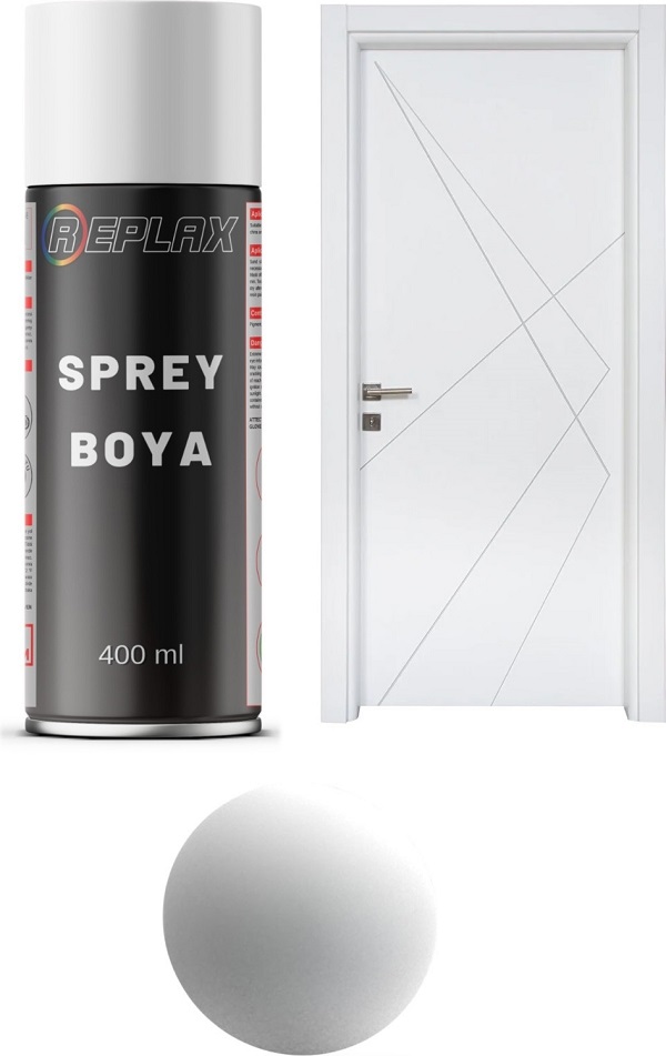 Mat Beyaz Amerikan Kapı Sprey Boyası 400 Ml