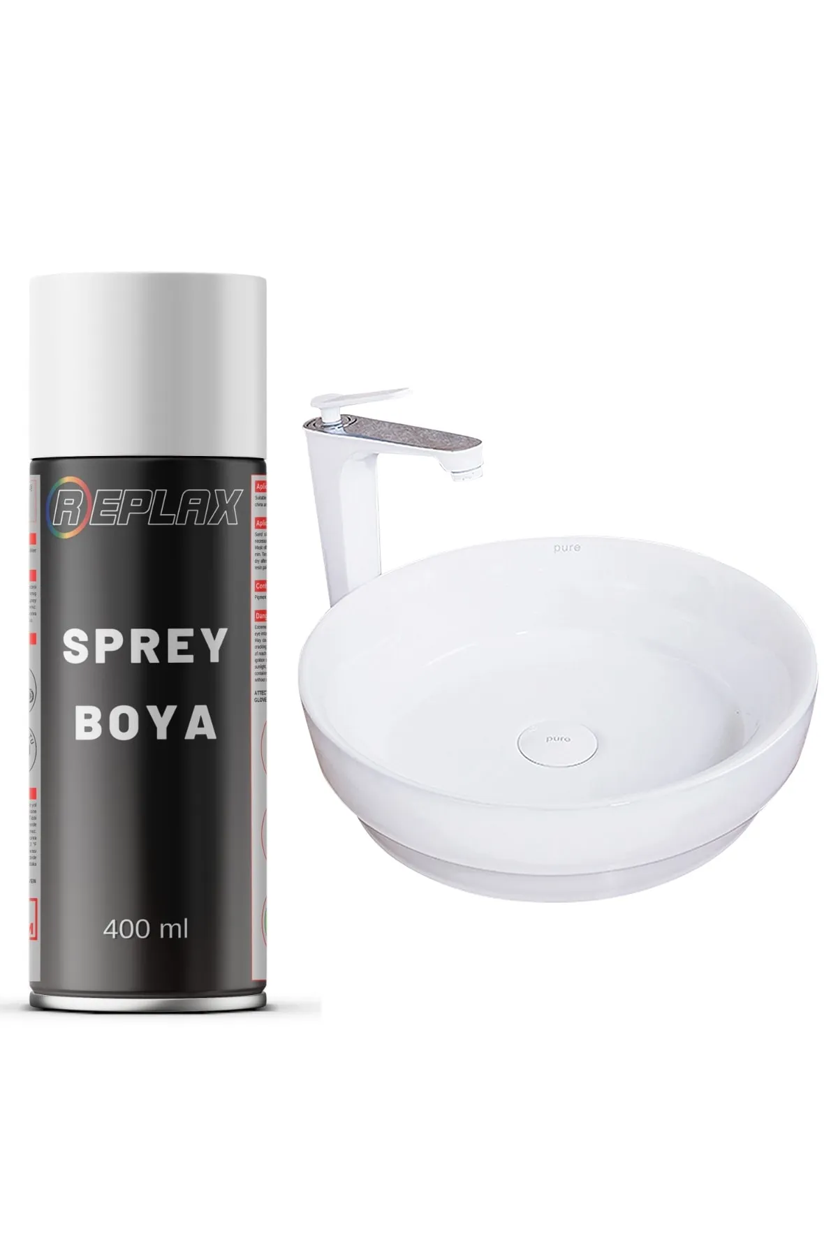 Parlak%20Beyaz%20Mutfak%20Banyo%20Lavabo%20Evye%20Sprey%20Boyası%20Suya%20Dayanıklı%20400%20Ml.