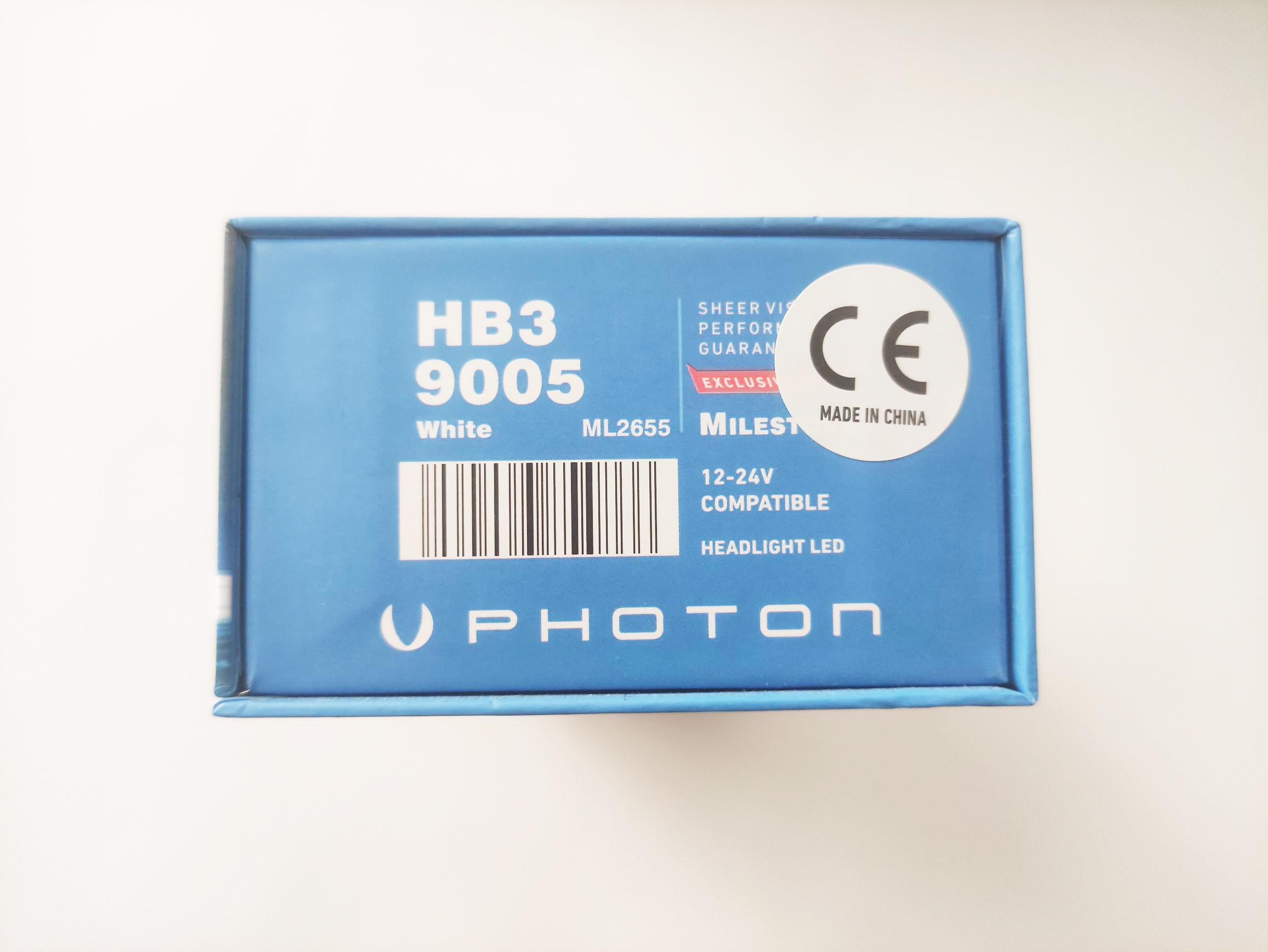 Photon Milestone 9005 HB3 Katana 12V-24V Led Xenon Beyaz 14000 Lümen