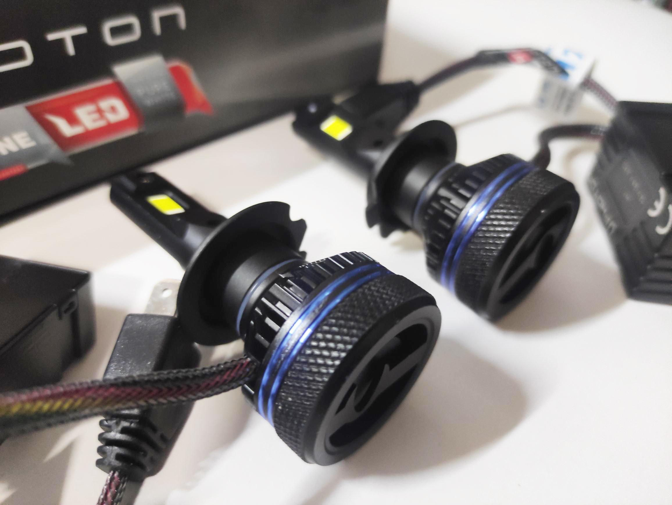 Photon Milestone H7 Black Edition 12V-24V Led Xenon 15000 Lümen Beyaz Ballast Version Uyumlu