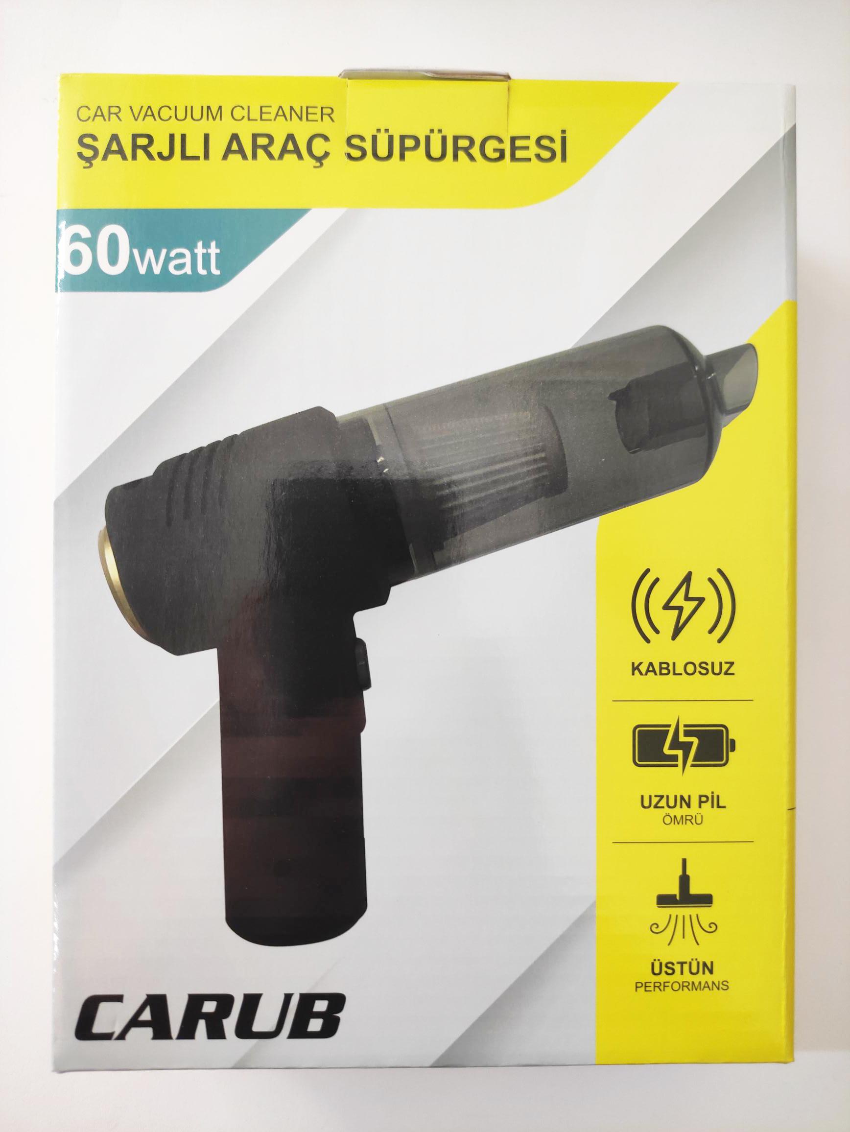 Oto Araç Süpürgesi Şarjlı 60W BR0909011