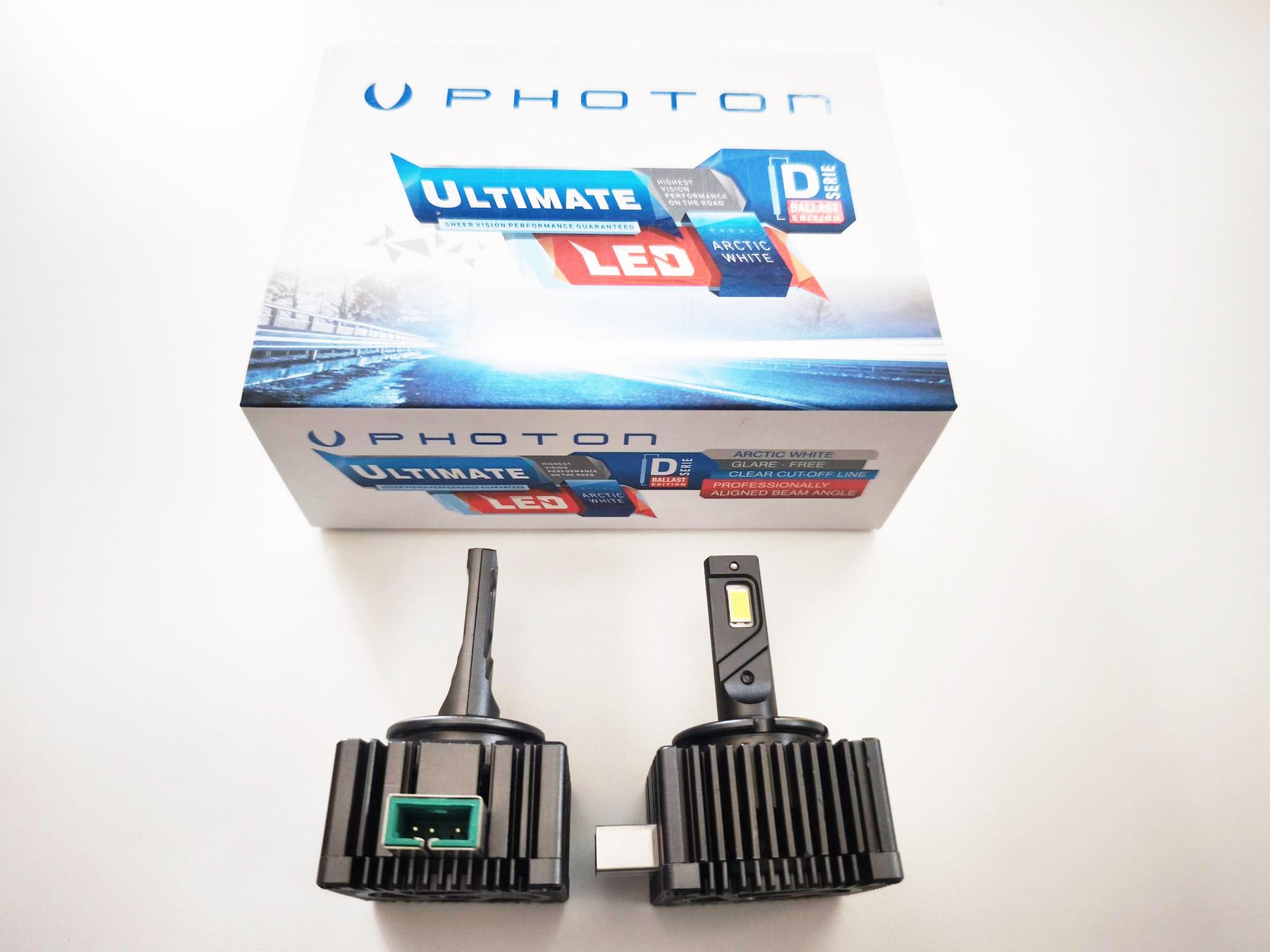 Photon D3S Ultimate 12V-24V LED Xenon Beyaz 9500 Lümen Ballast Version
