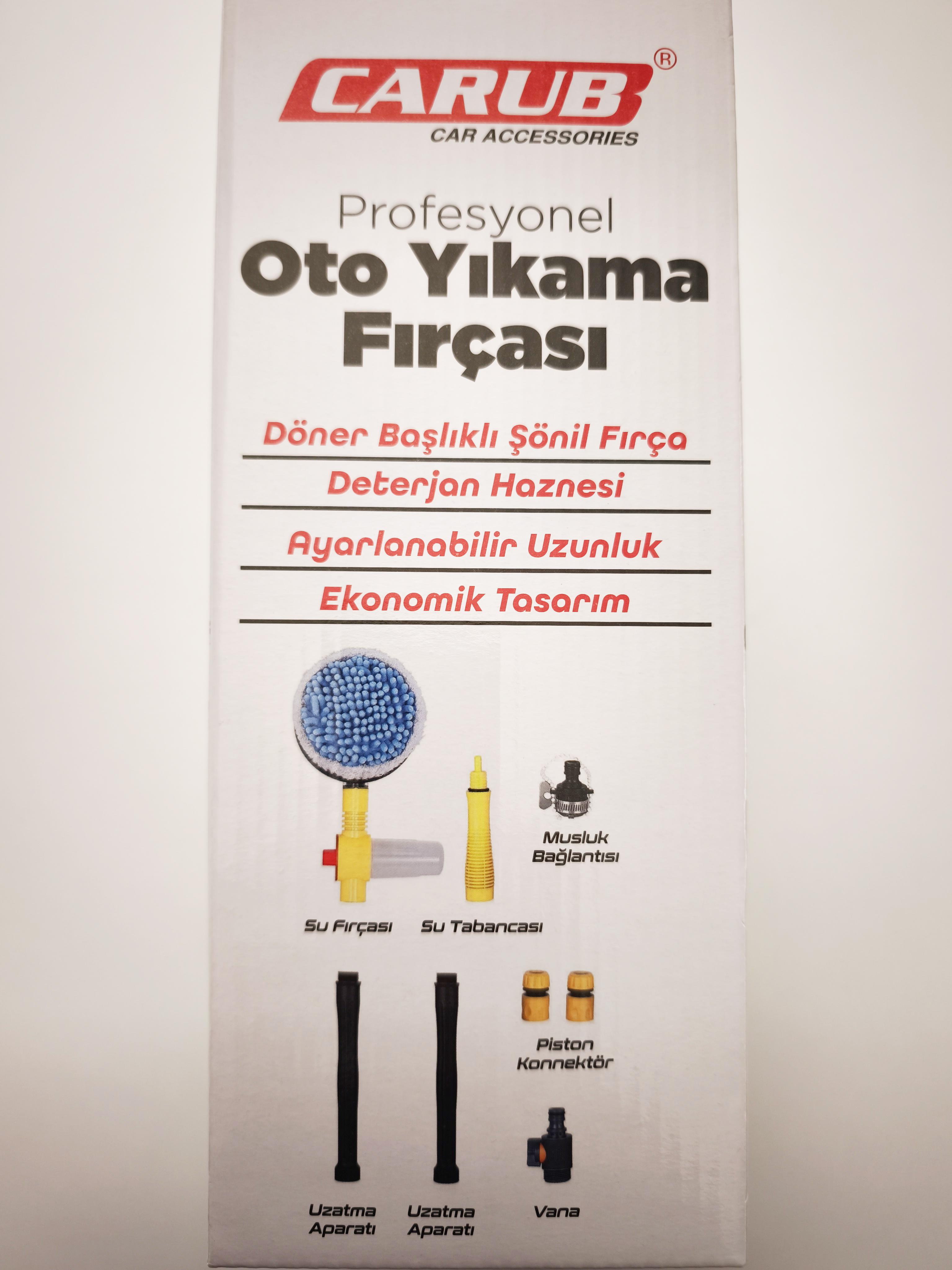 Oto Yıkama Fırçası Mop Saplı profesyonel br0922559