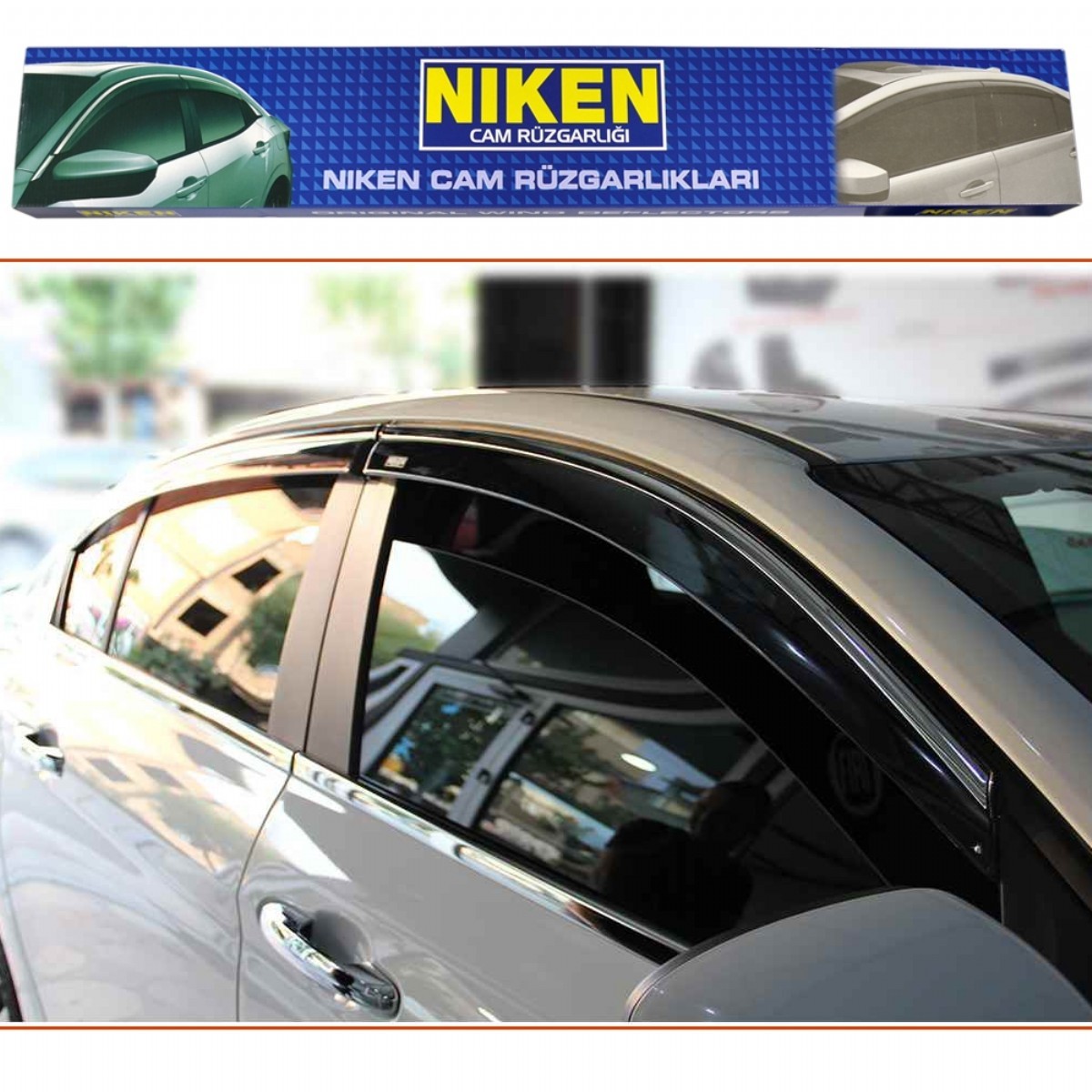 Niken%20Opel%20Combo%202018%20Sonrası%20Kromlu%20Cam%20Rüzgarlığı%204Lü