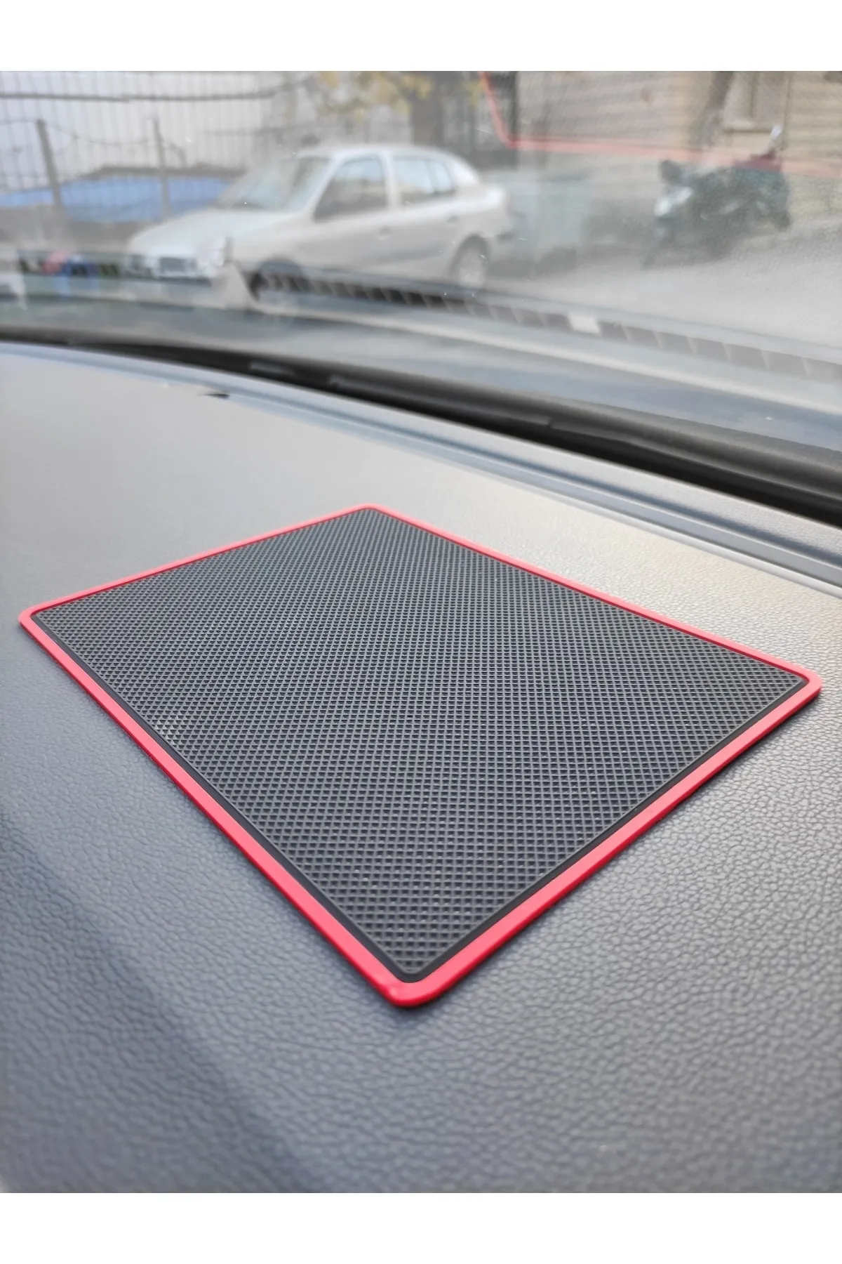 Yazısız Üniversal Kaymaz Torpido Pedi - Yazısız Kaydırmaz Ped - Yazısız Ped