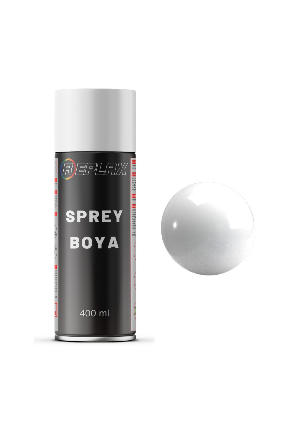 Bisiklet%20Boyası%20Parlak%20Beyaz%20Sprey%20Boya%20400%20Ml.