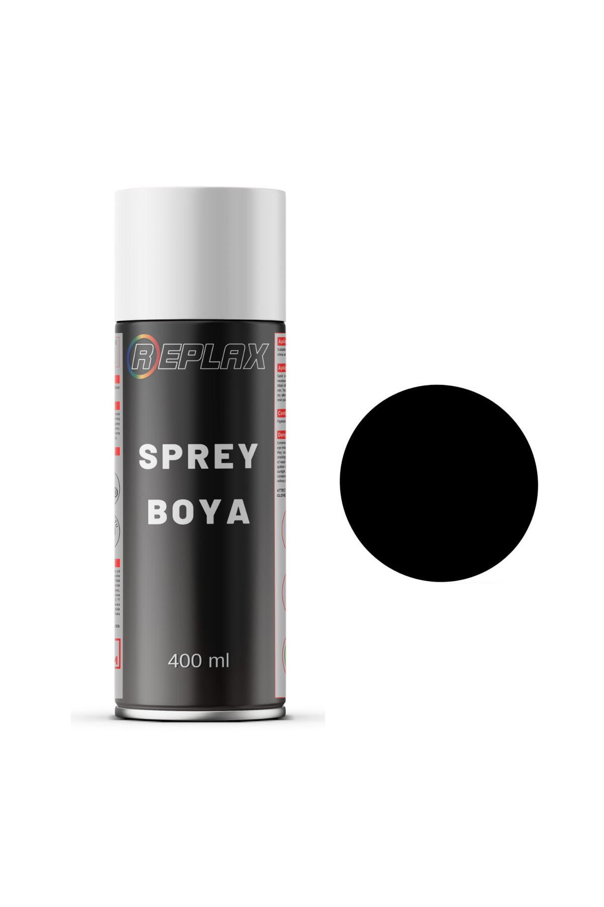 Bisiklet%20Boyası%20Mat%20Siyah%20Sprey%20Boya%20400%20Ml.