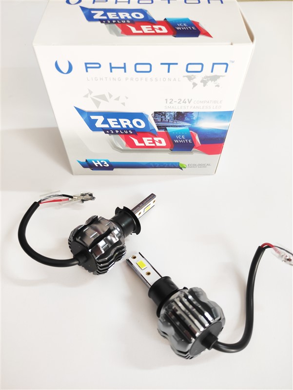 Photon%20Zero%20H3%20+3%20Plus%20Fansız%20Led%20Xenon%20Buz%20Beyaz%2012V-24V%20Uyumlu%206000%20Kelvin