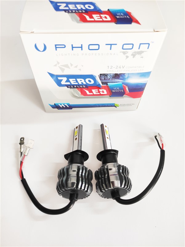 Photon Zero H1 +3 Plus Fansız Led Xenon Buz Beyaz 12V-24V Uyumlu 6000 Kelvin