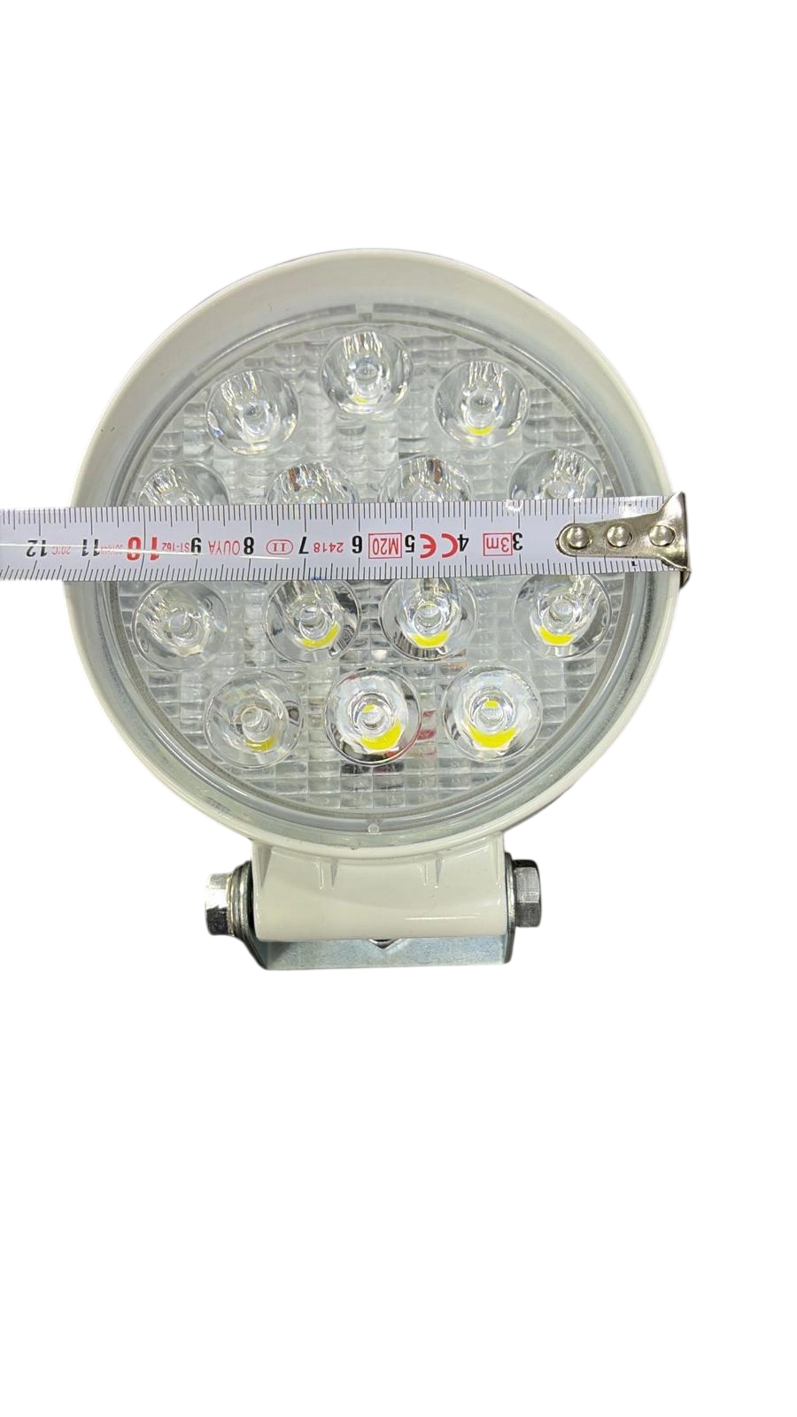 Off Road Sis Farı Çalışma Lambası Beyaz Kalın Kasa 14 Led Yuvarlak Su Geçirmez Sis Lambası br