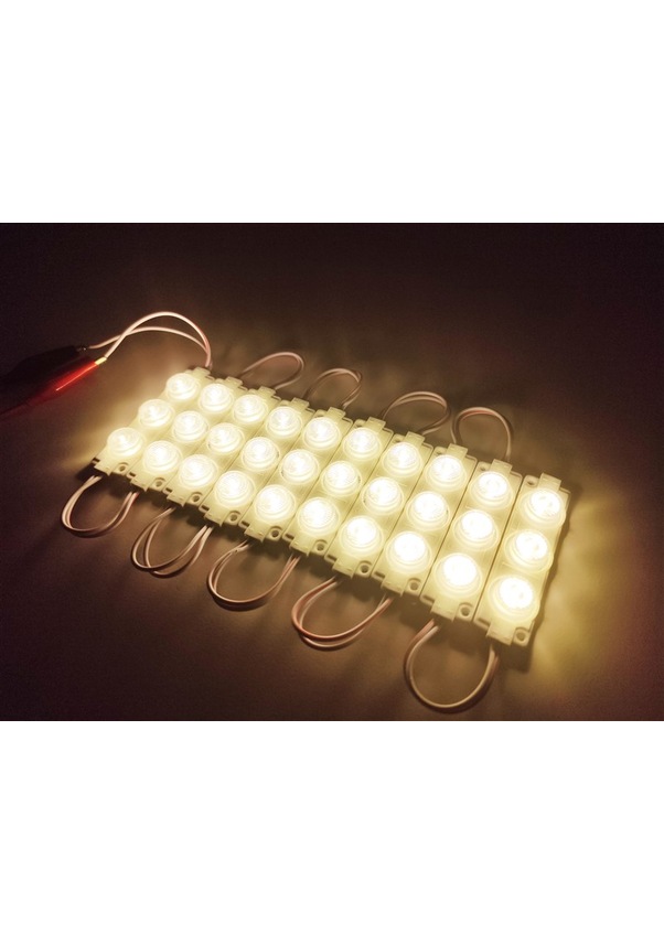 Replax Camlı Parmak Led Lamba Amber 12 Volt Su Geçirmez 10,lu 3m Bantlı Kesilebilir BR0409927