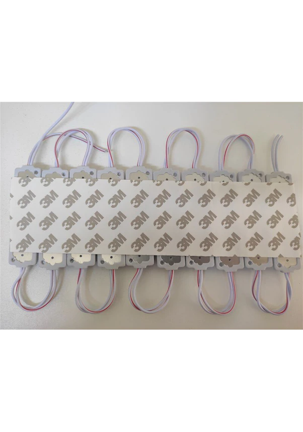 Replax Camlı Parmak Led Lamba Beyaz 12 Volt Su Geçirmez 10,lu 3m Bantlı Kesilebilir BR0409928
