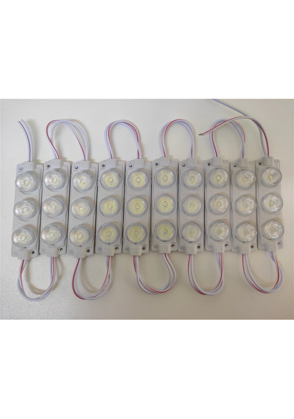 Replax Camlı Parmak Led Lamba Amber 12 Volt Su Geçirmez 10,lu 3m Bantlı Kesilebilir BR0409927
