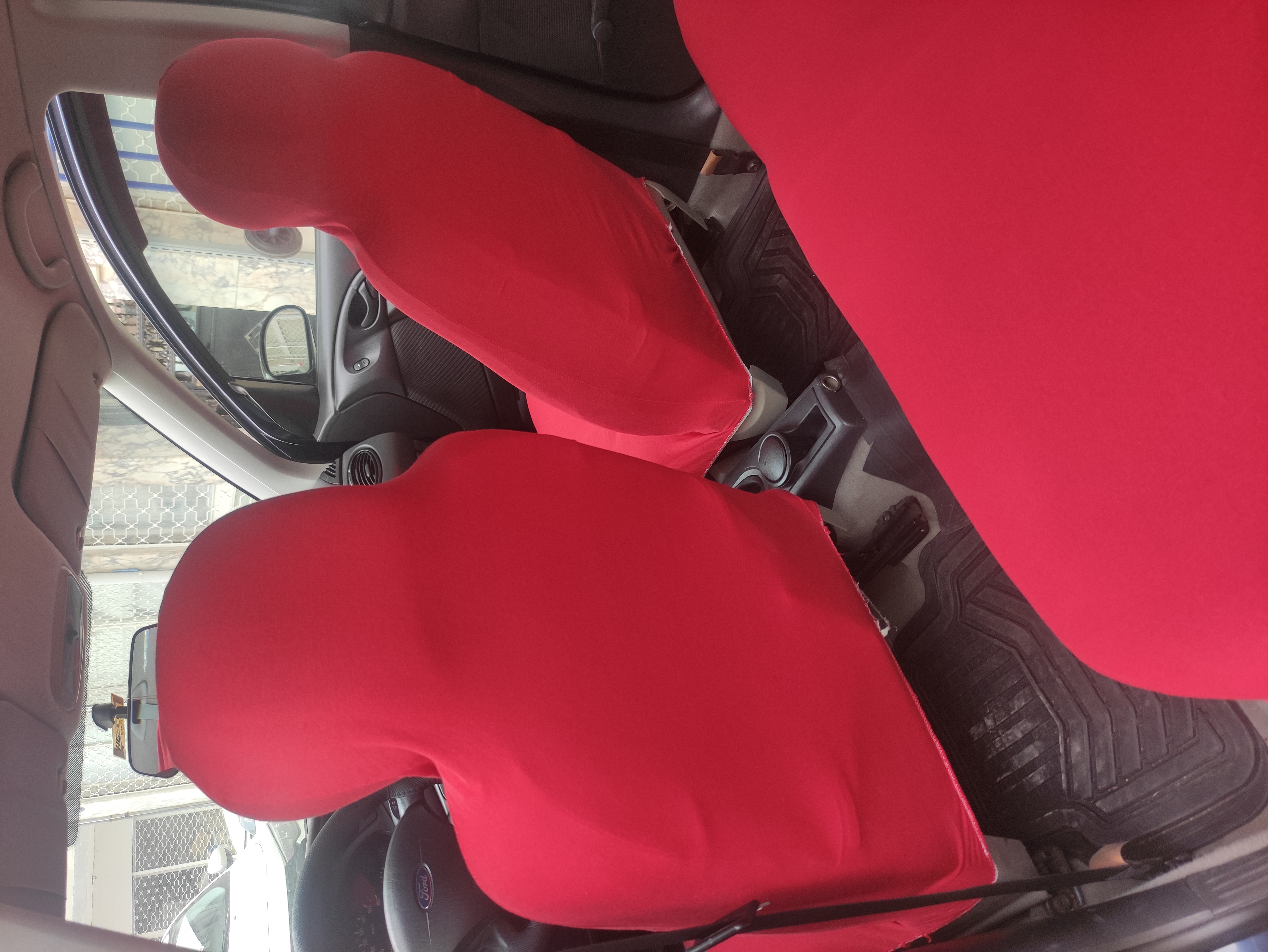 Peugeot Kırmızı Oto Atlet Servis Kılıfı 4 Parça Ser-0001