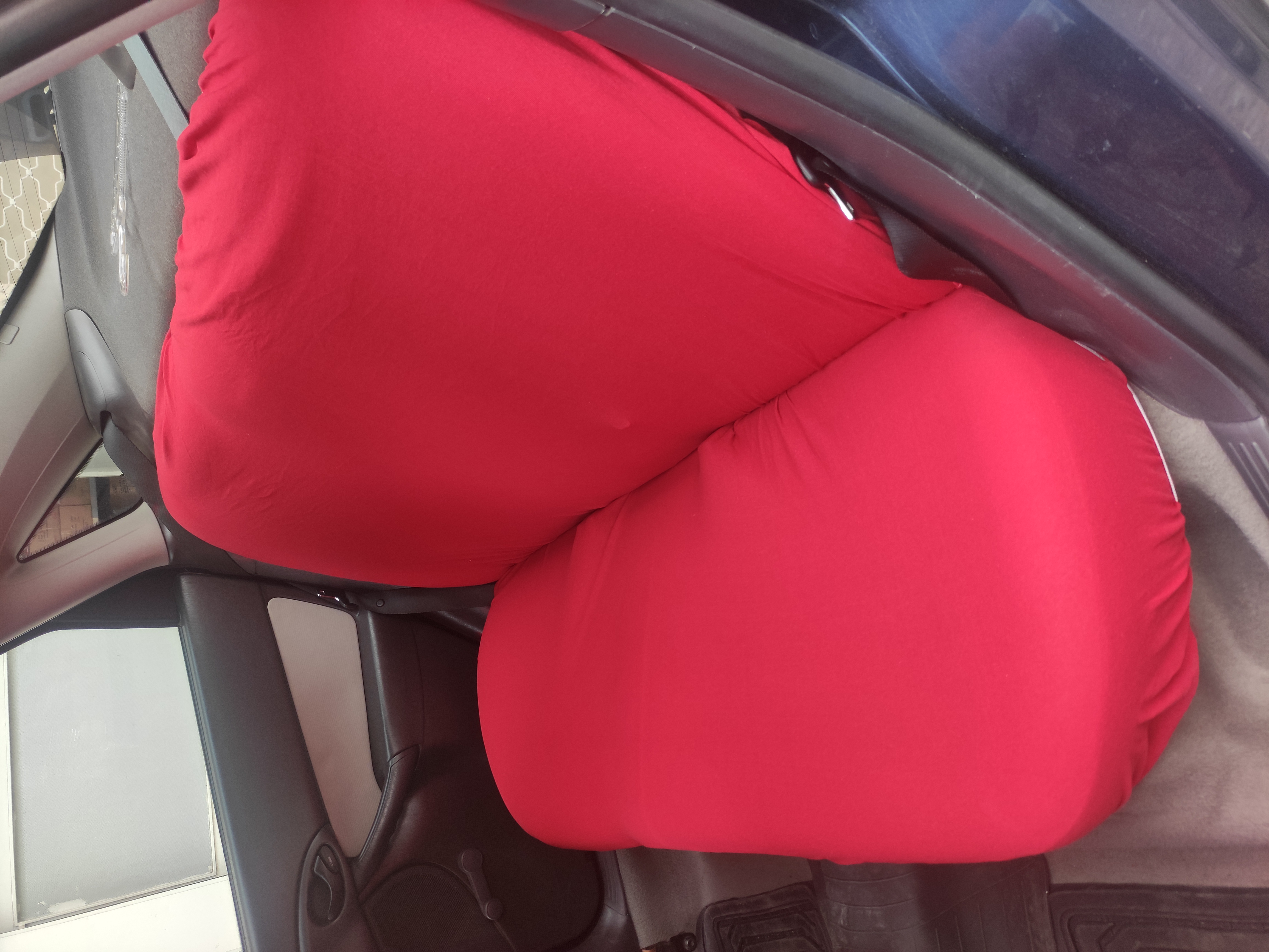 Hyundai Kırmızı Oto Atlet Servis Kılıfı 4 Parça Ser-0005