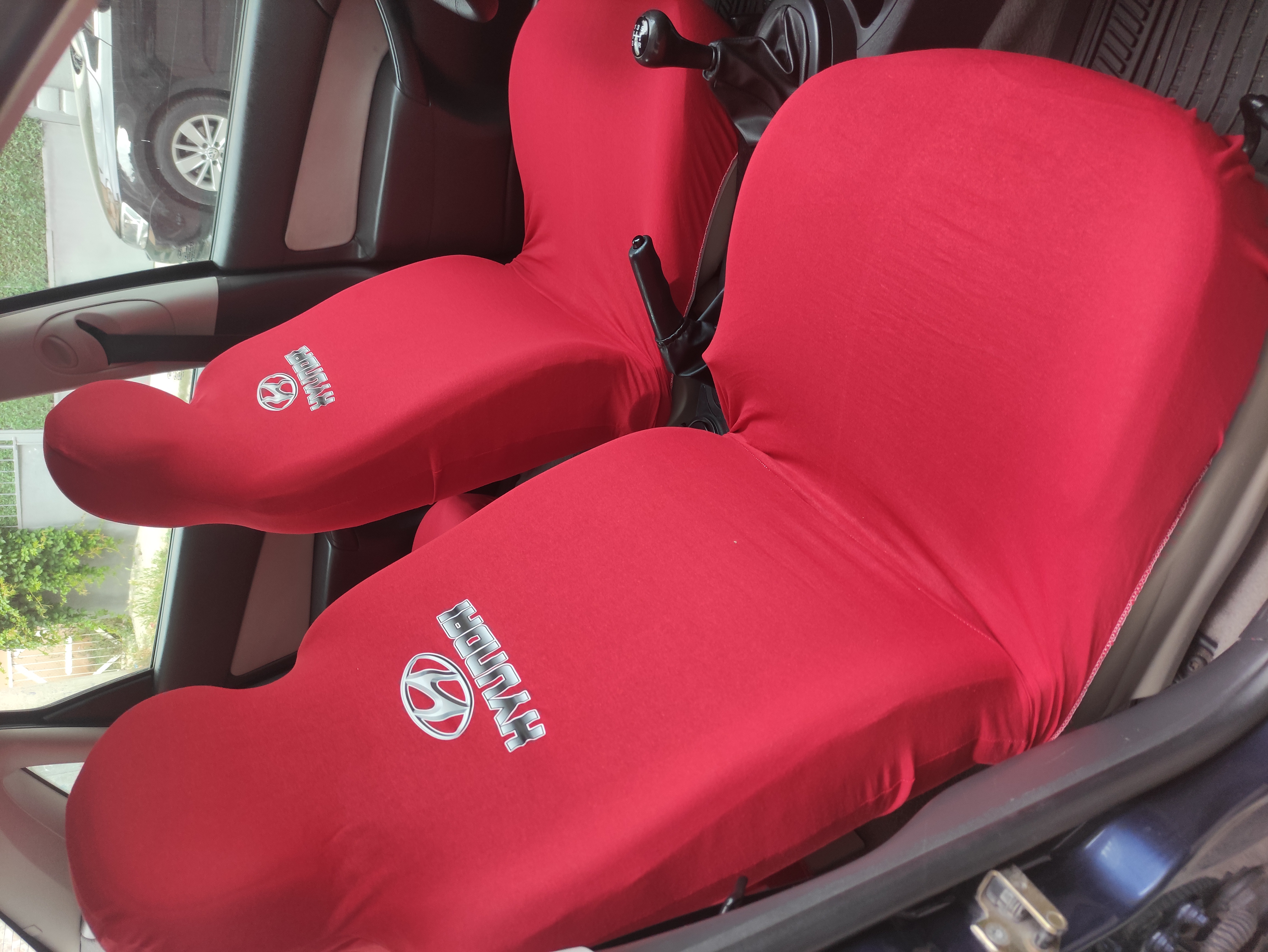 Hyundai Kırmızı Oto Atlet Servis Kılıfı 4 Parça Ser-0005