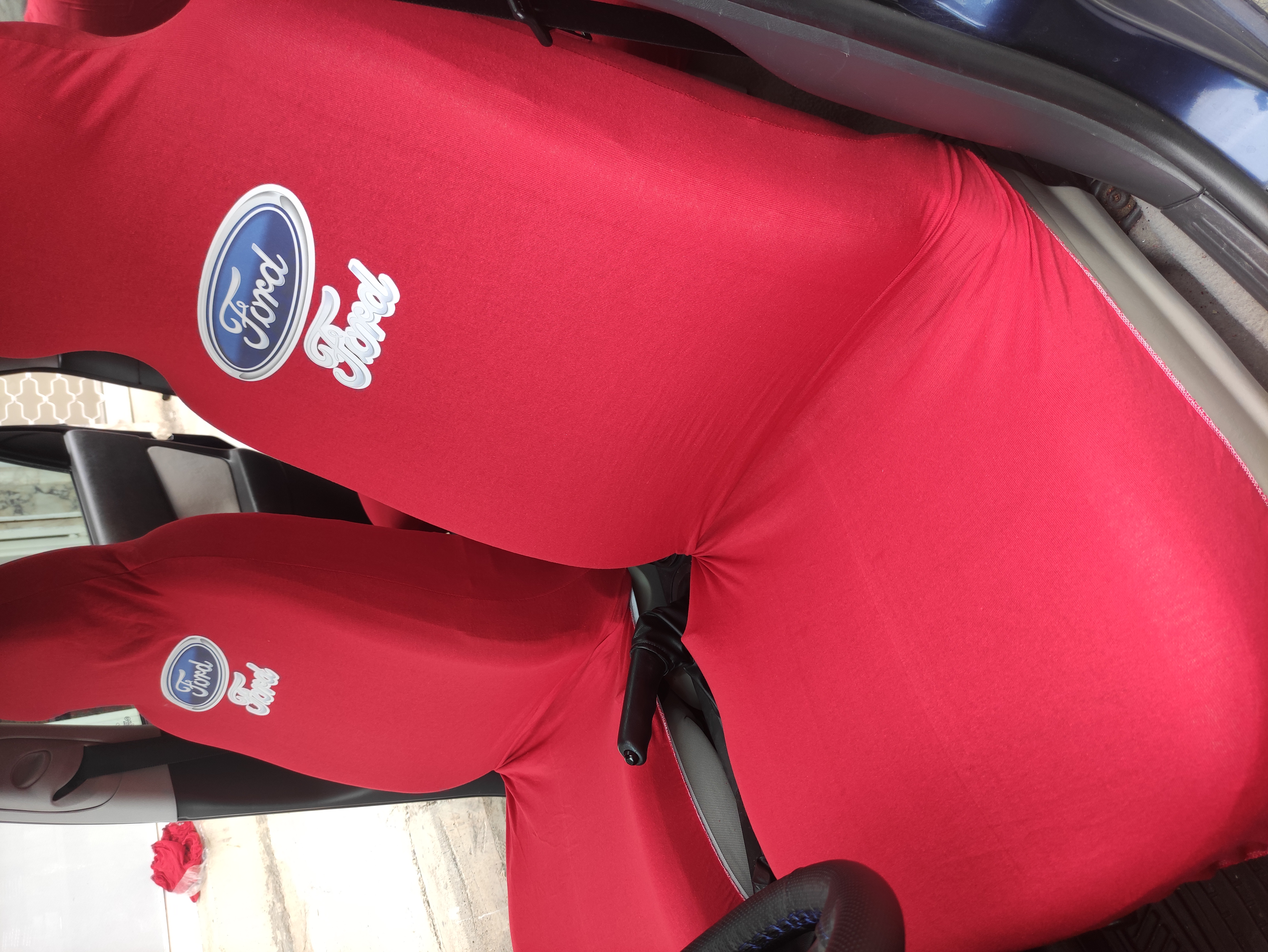 Ford Kırmızı Oto Atlet Servis Kılıfı 4 Parça Ser-0009