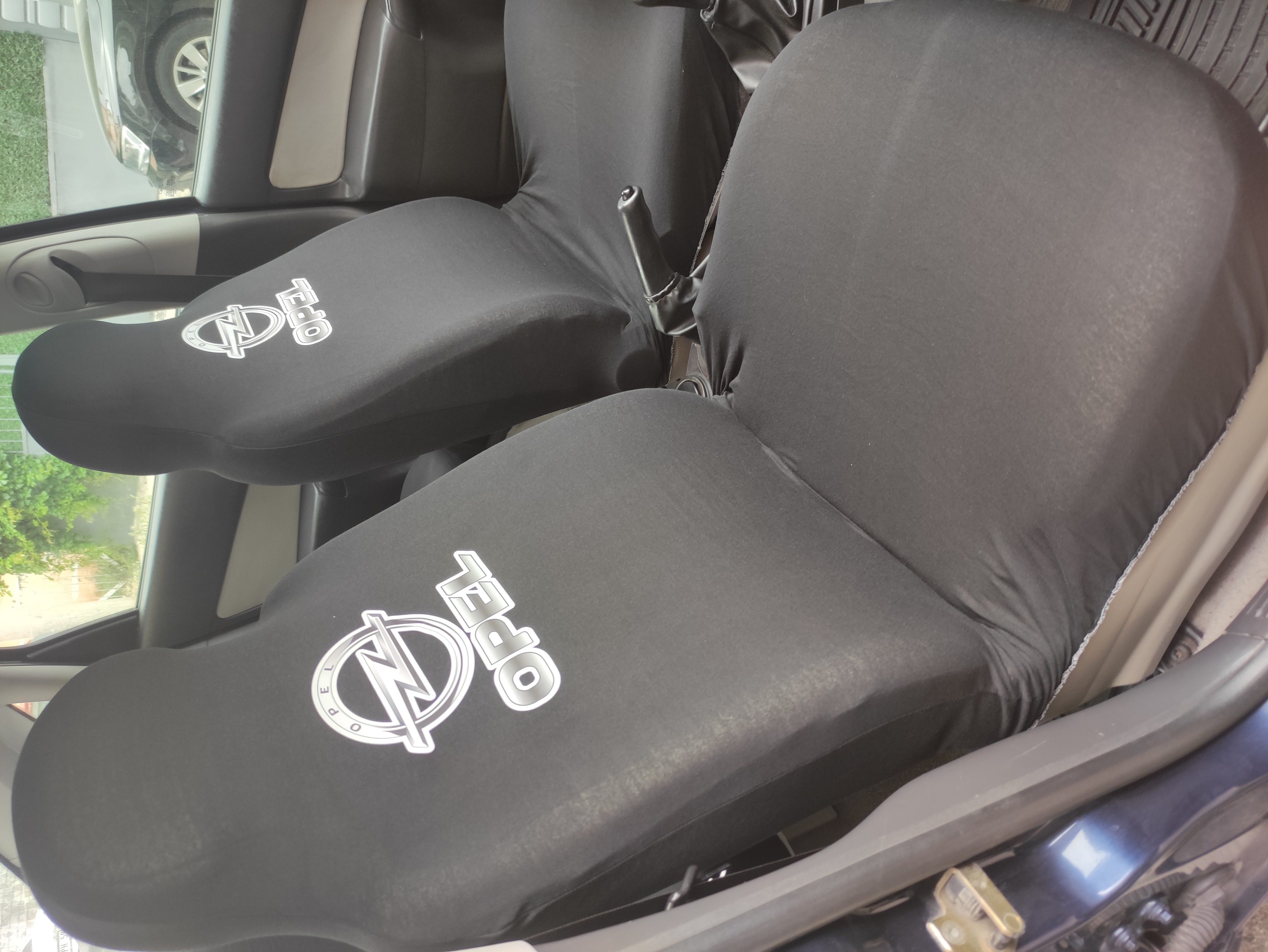 Opel Siyah Oto Atlet Servis Kılıfı 4 Parça Ser-0013