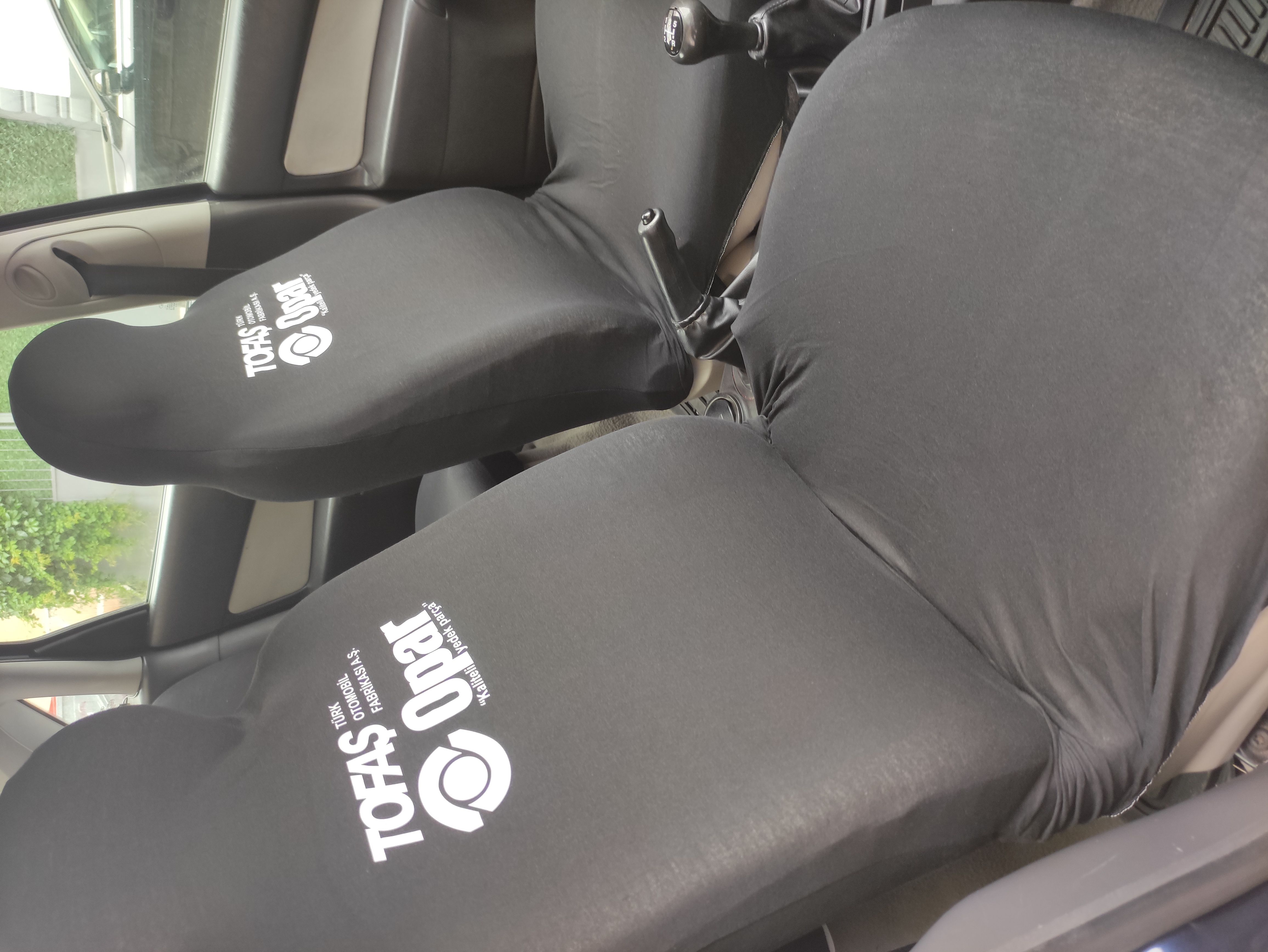 Tofaş Opar Siyah Oto Atlet Servis Kılıfı 4 Parça Ser-0016