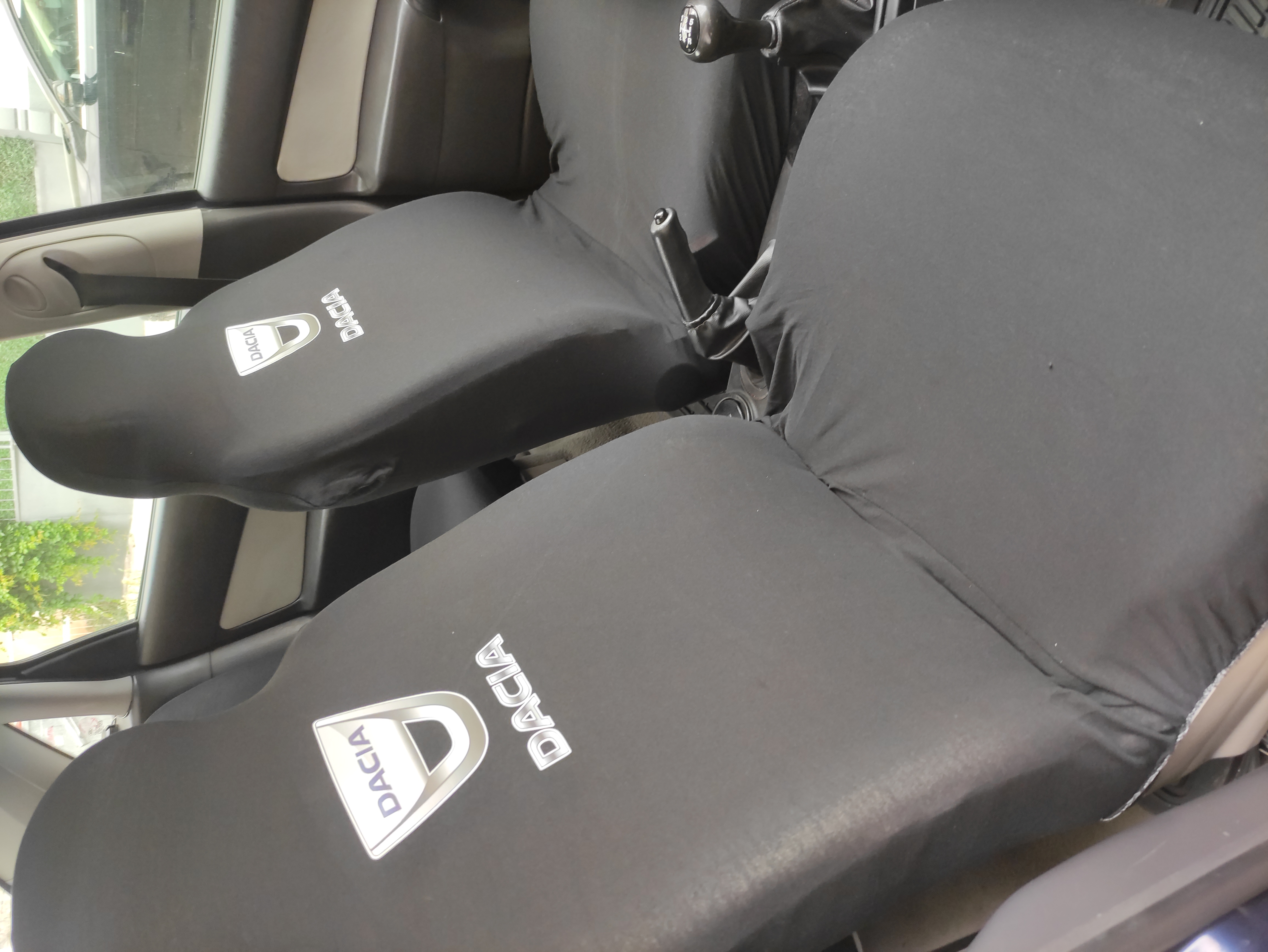 Dacia Siyah Oto Atlet Servis Kılıfı 4 Parça Ser-0018