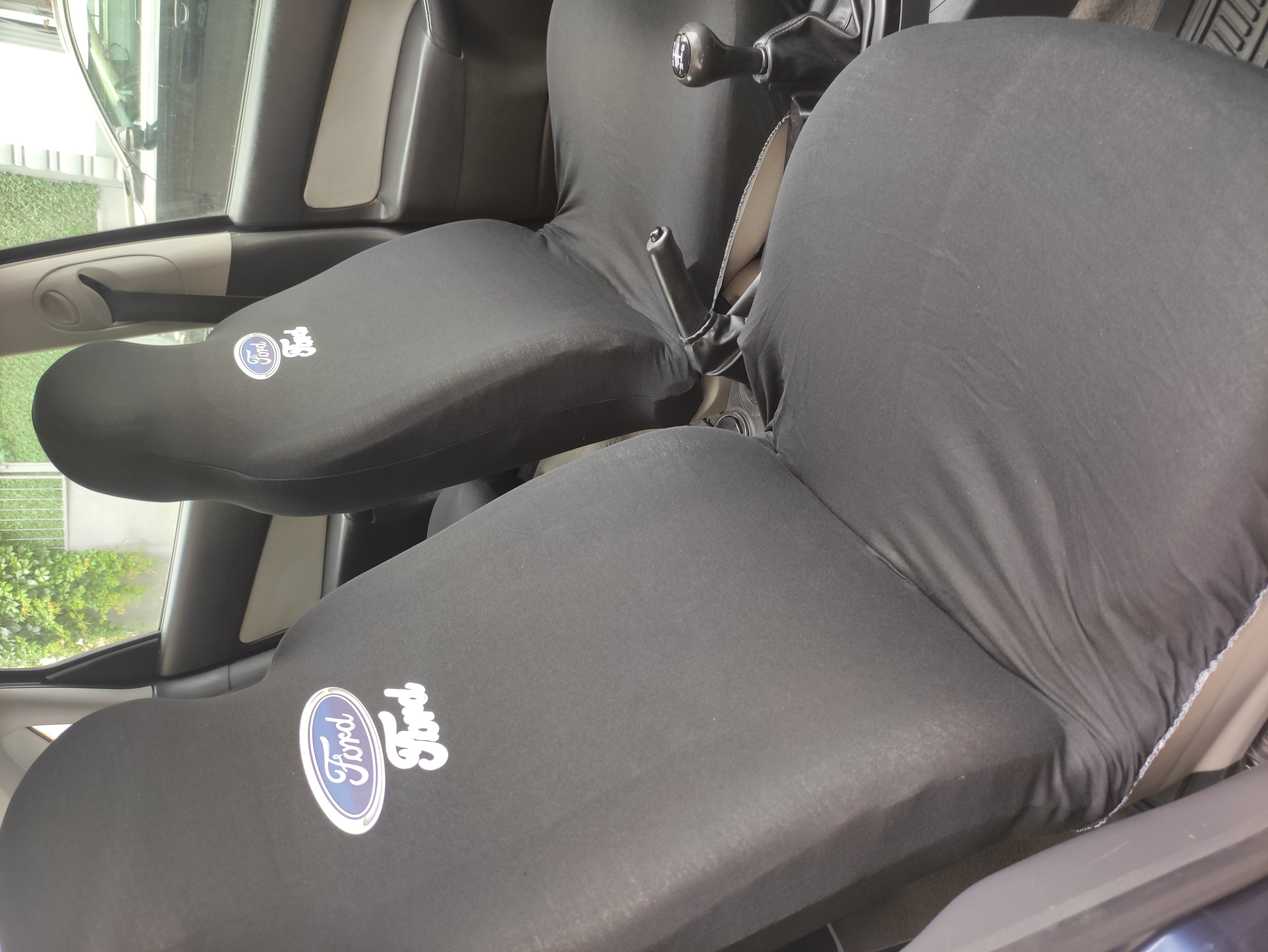Ford Siyah Oto Atlet Servis Kılıfı 4 Parça Ser-0019