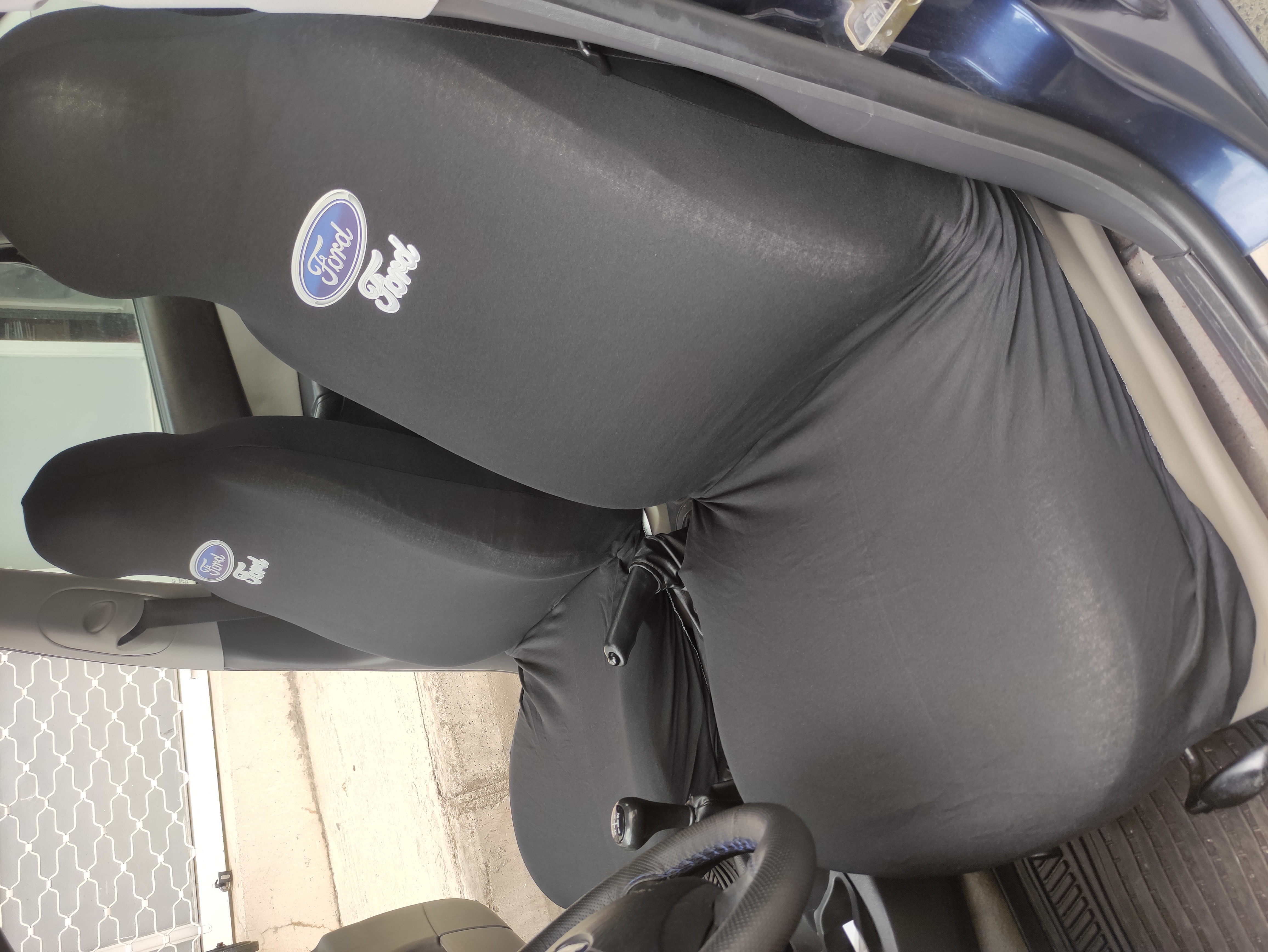 Ford Siyah Oto Atlet Servis Kılıfı 4 Parça Ser-0019