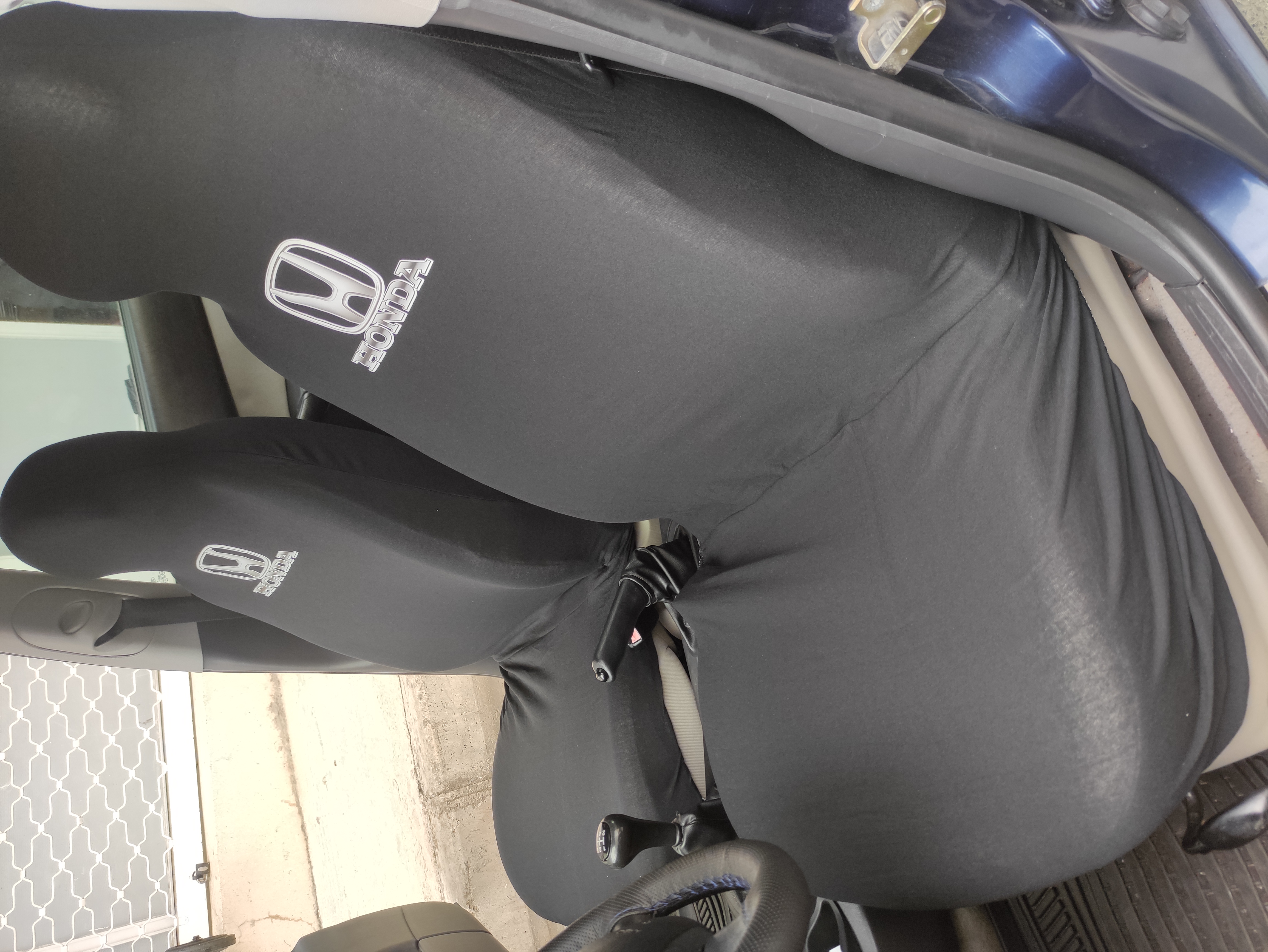 Honda Siyah Oto Atlet Servis Kılıfı 4 Parça Ser-0021