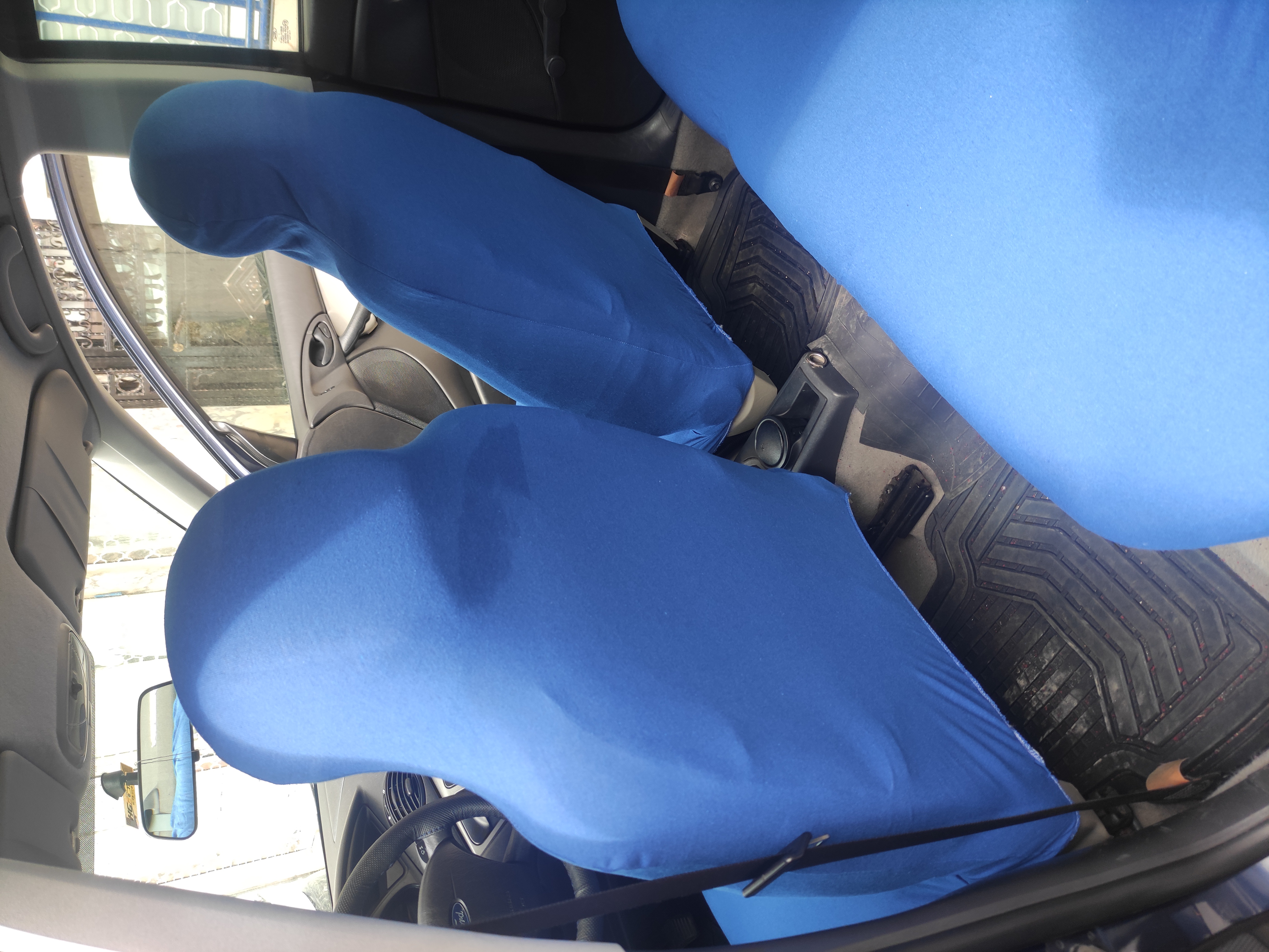 Fiat Mavi Oto Atlet Servis Kılıfı 4 Parça Ser-0031