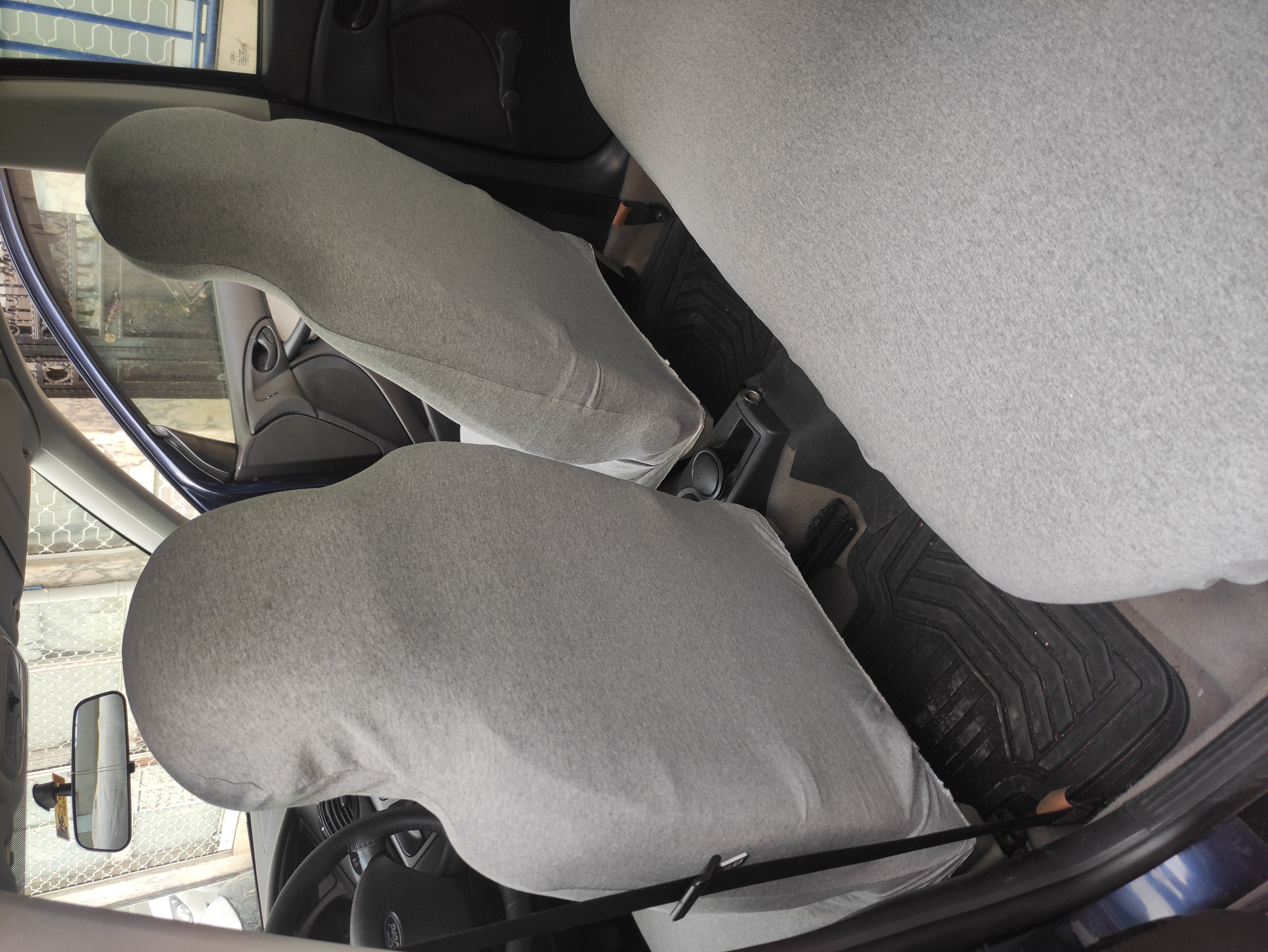 Hyundai Gri Oto Atlet Servis Kılıfı 4 Parça Ser-0052