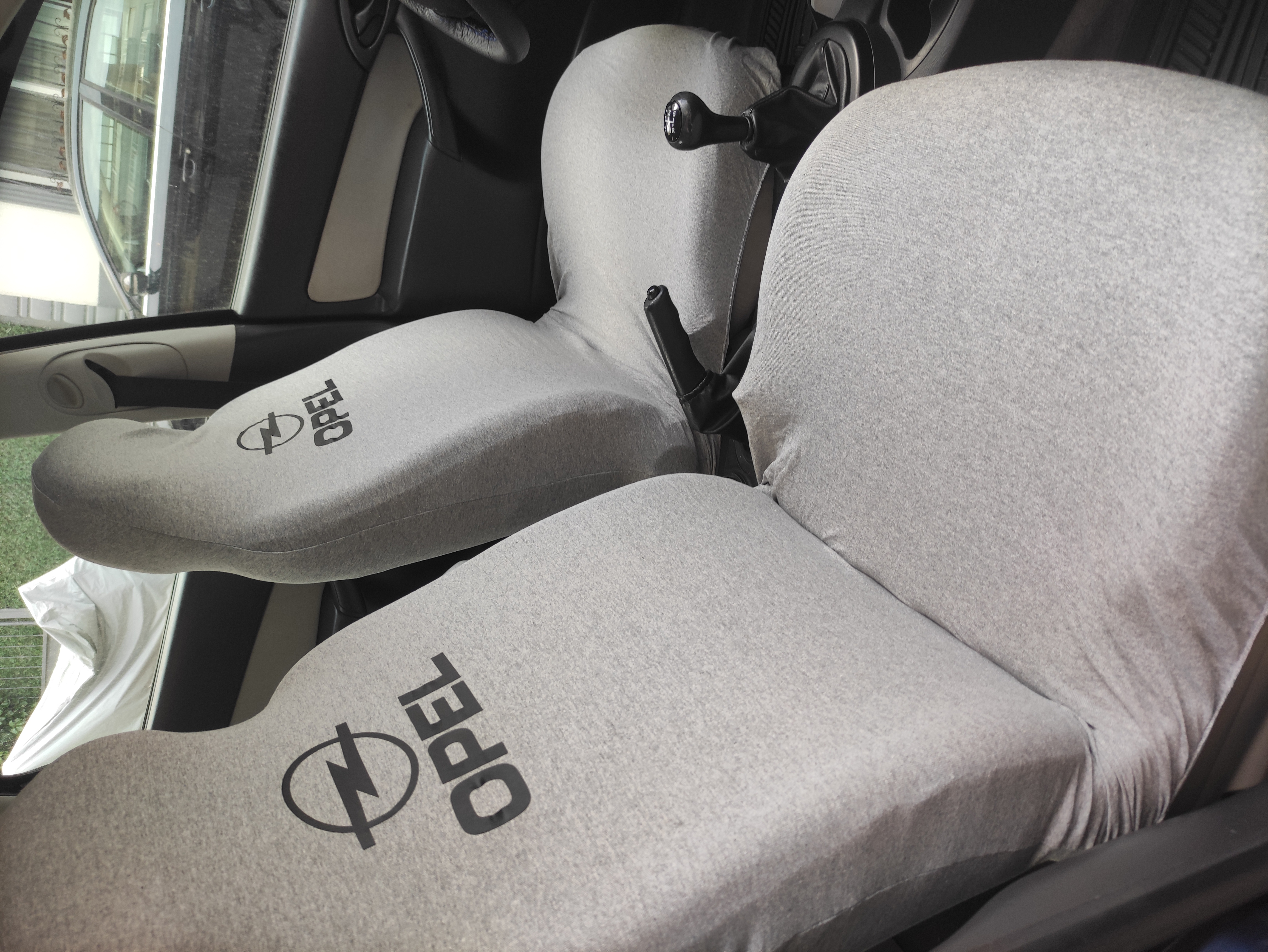Opel Gri Oto Atlet Servis Kılıfı 4 Parça Ser-0037