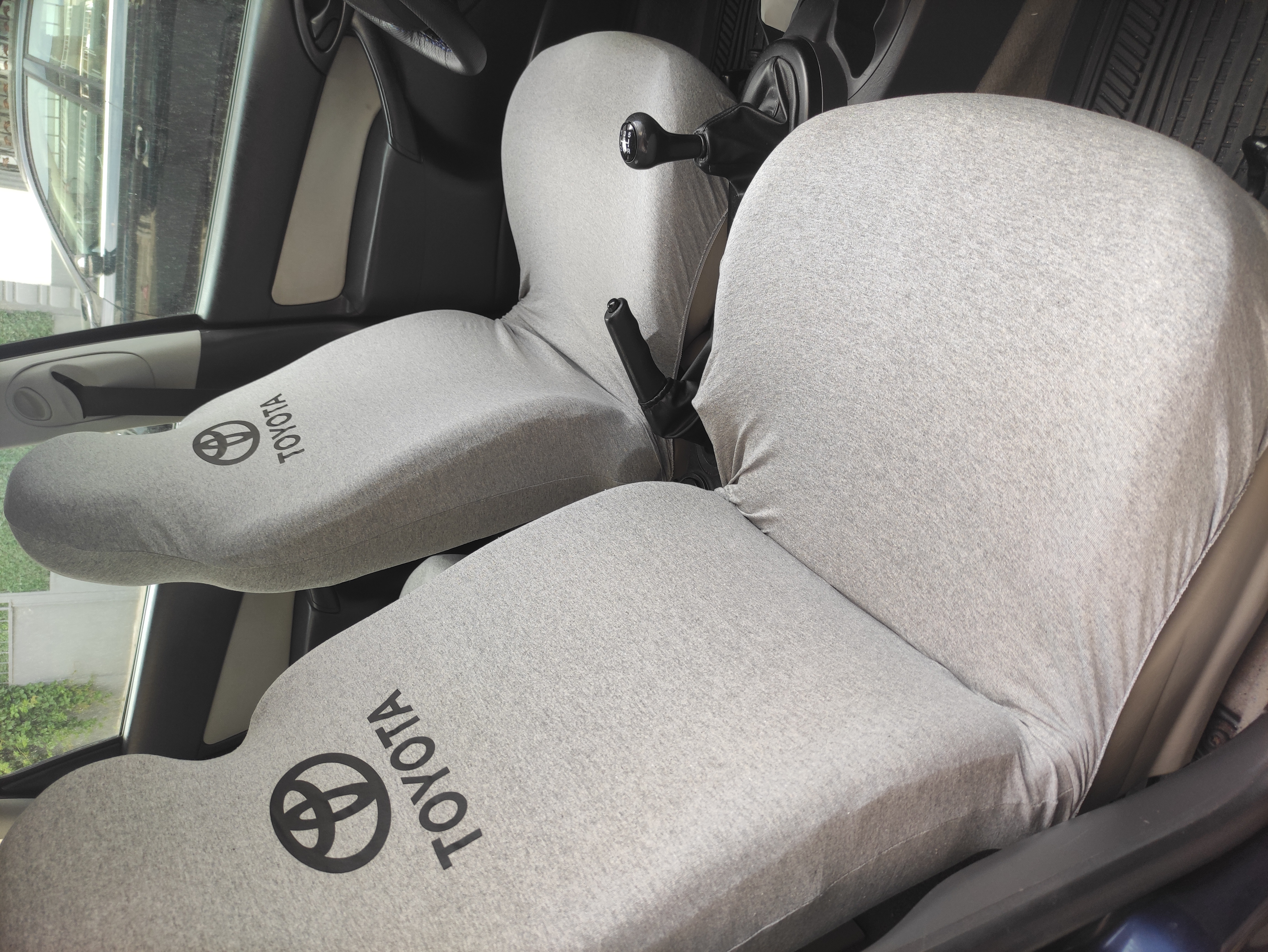 Toyota Gri Oto Atlet Servis Kılıfı 4 Parça Ser-0040