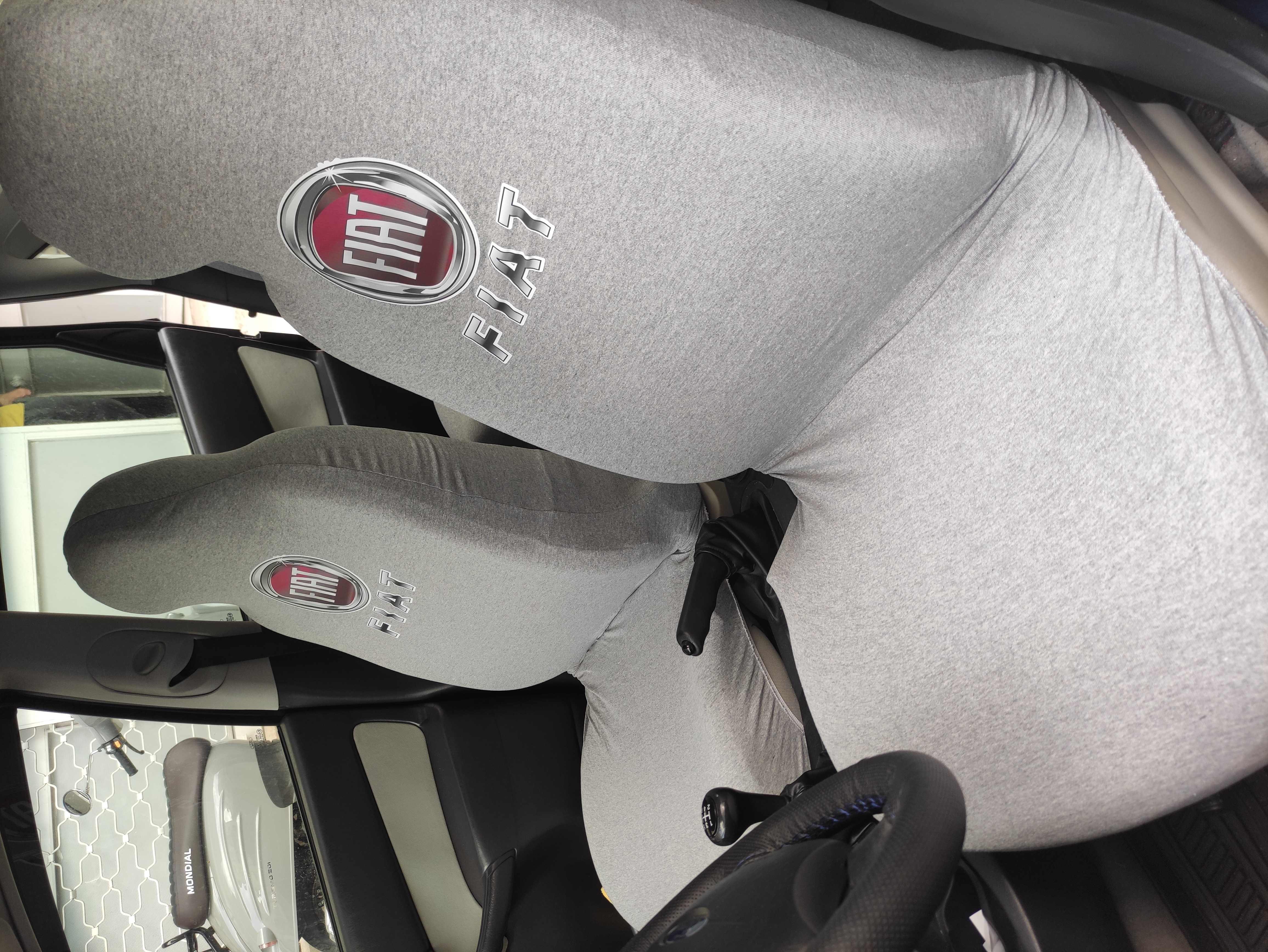 Fiat Gri Oto Atlet Servis Kılıfı 4 Parça Ser-0051
