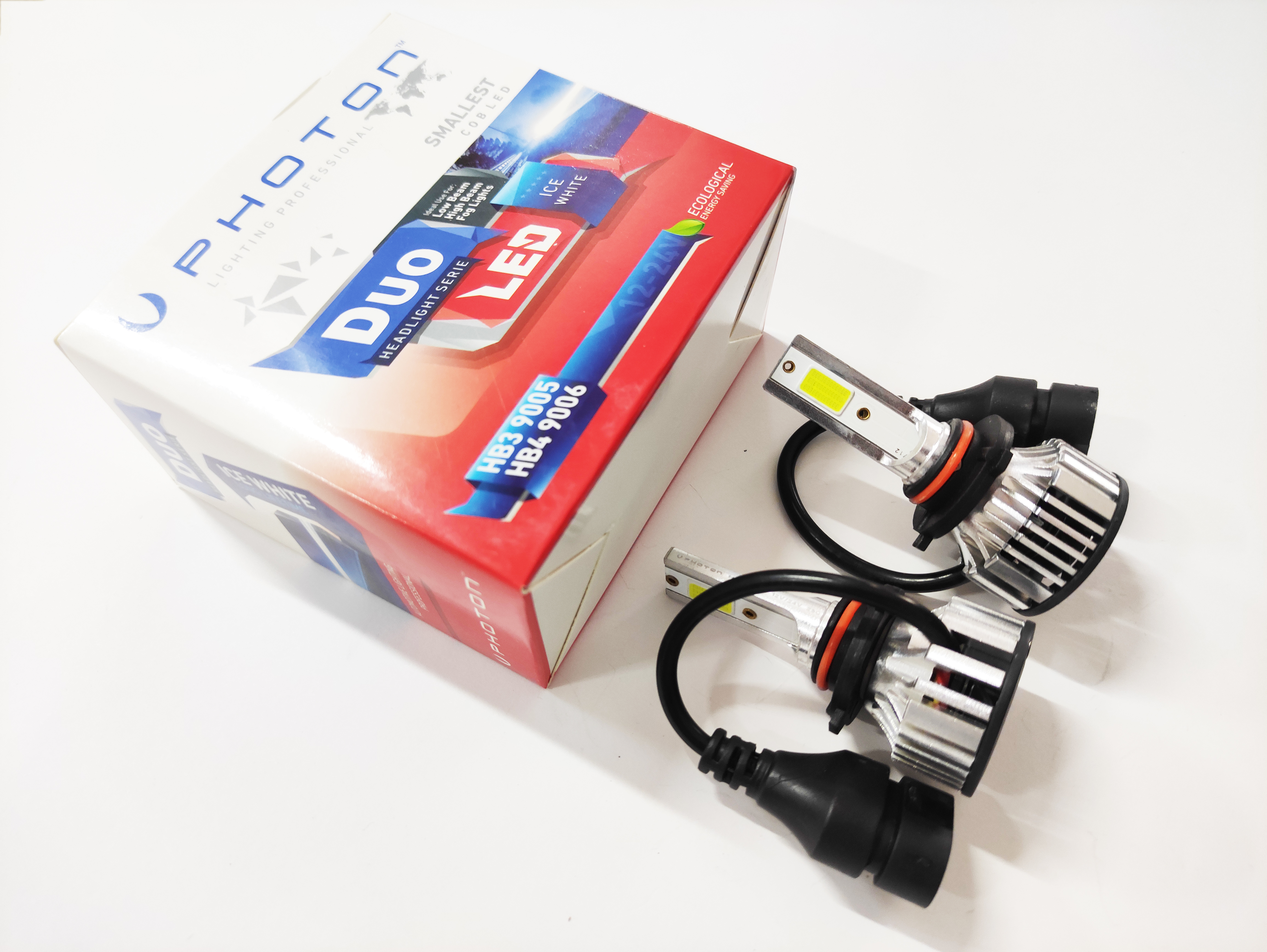 Photon Duo HB3 9005 12V-24V  Uyumlu Led Xenon Beyaz 6000 Lümen Headlight