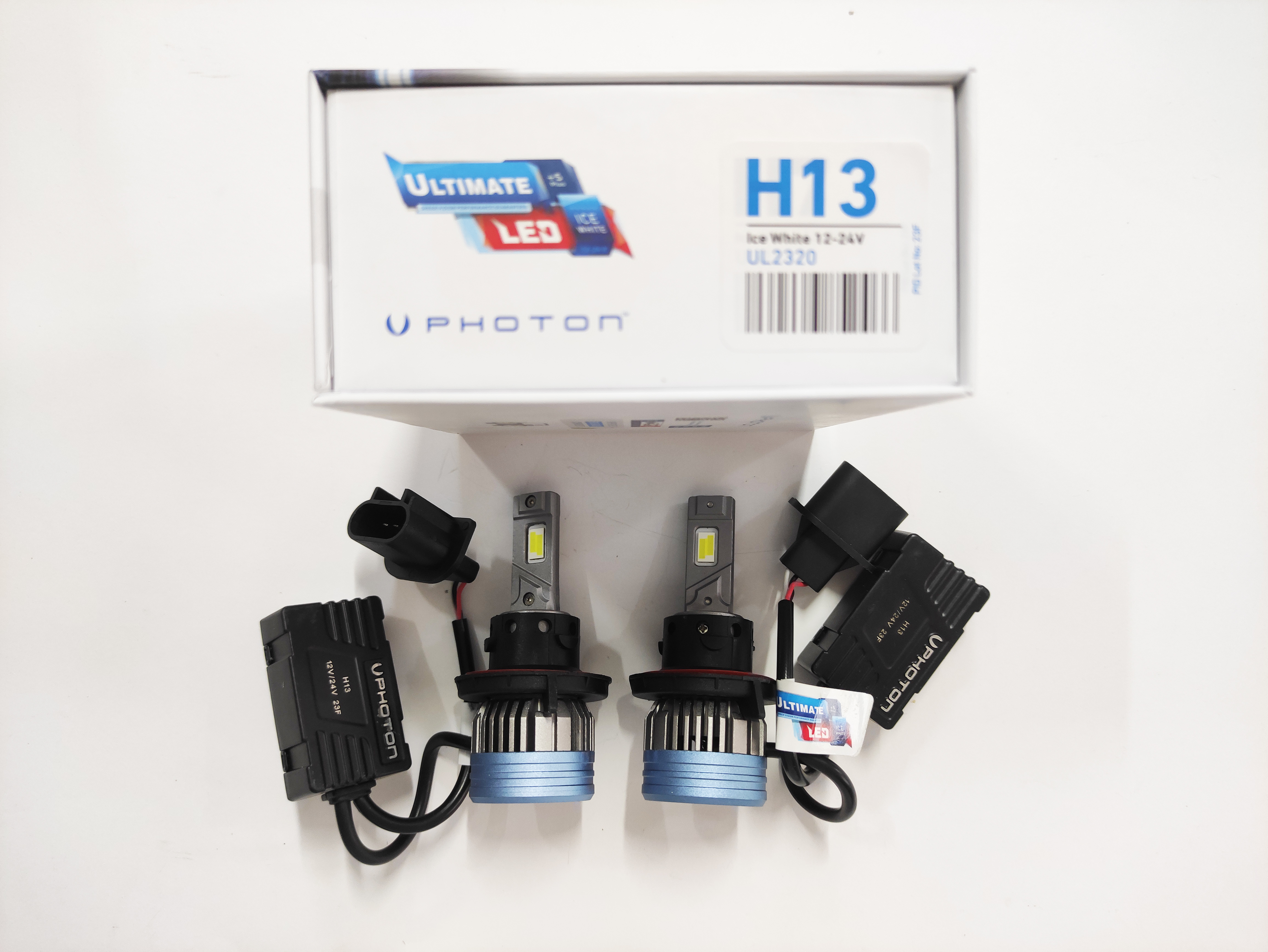 Photon Ultimate H13 12V-24V Led Xenon Beyaz 3+Plus 9500 Lümen Headlight