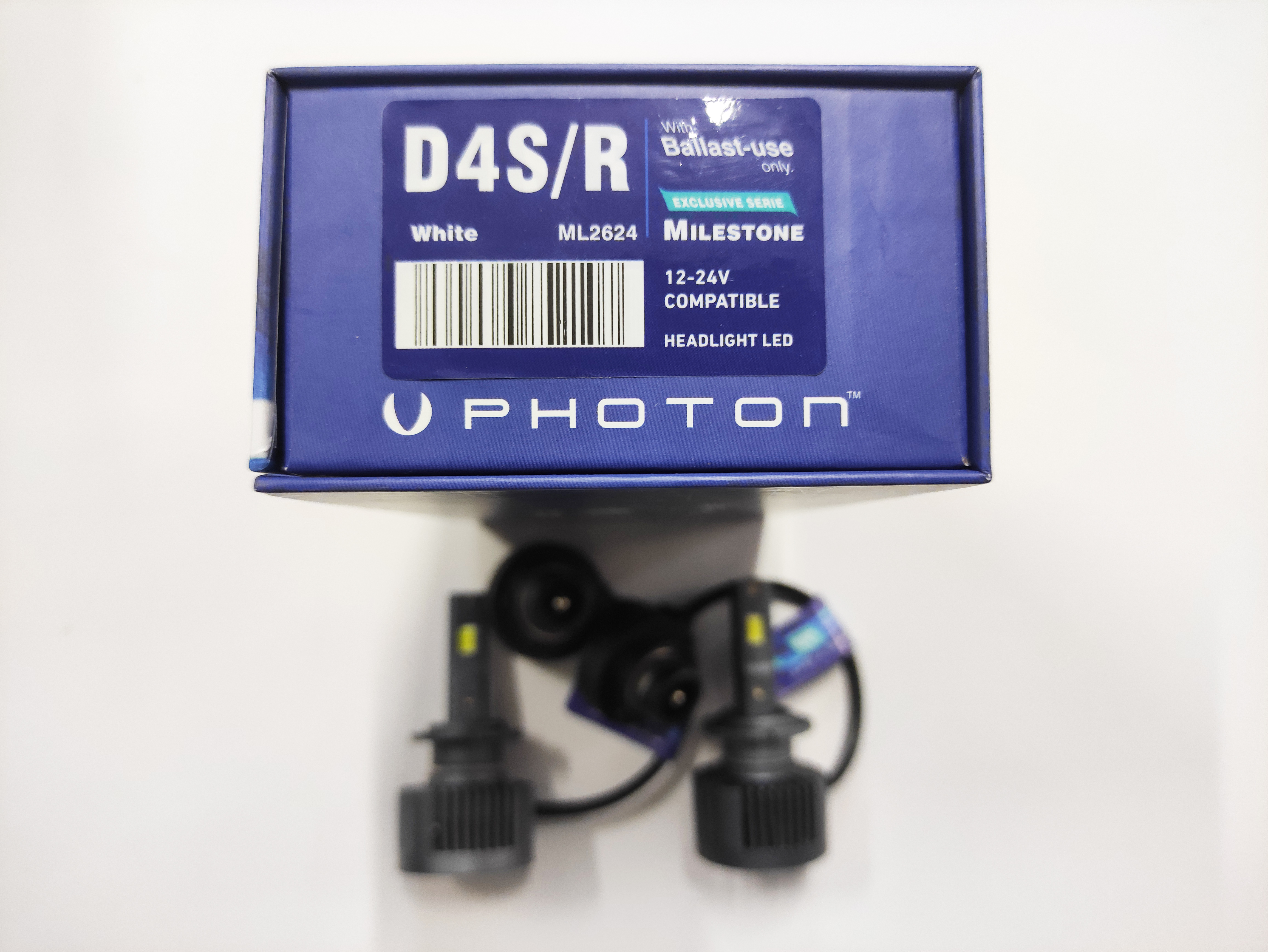 Photon Milestone D4S 12V-24V Led Xenon Beyaz 14000 Lümen Ballast Version Uyumlu