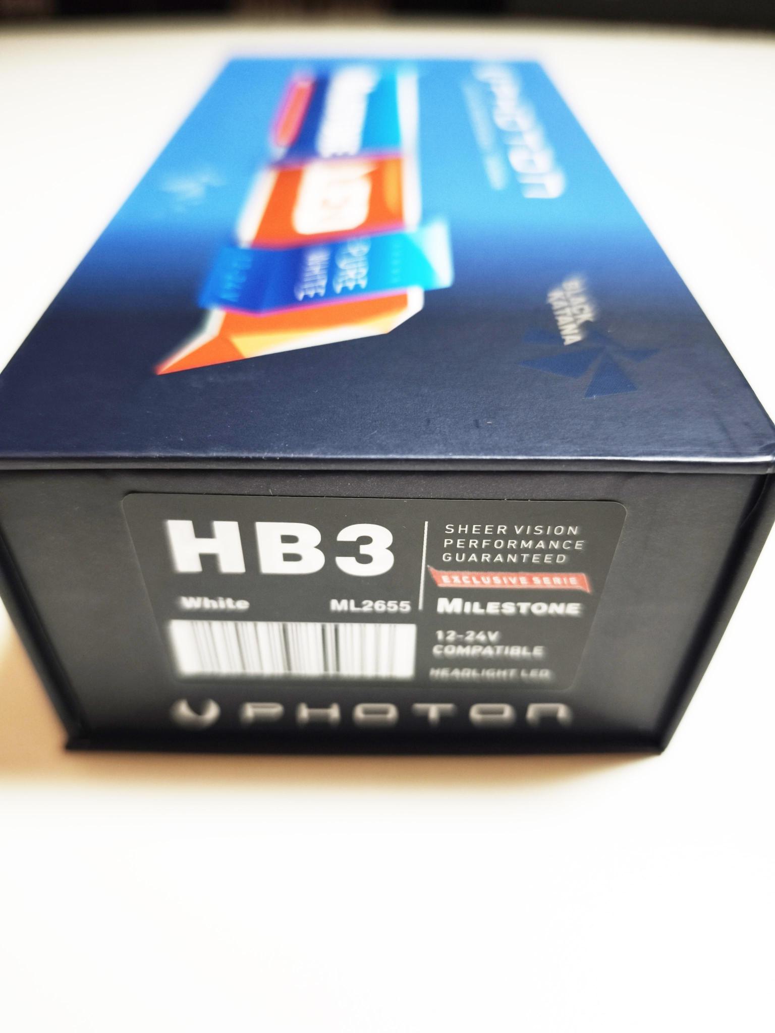 Photon Milestone HB3 9005 Led Xenon Black Katana Yeni Versiyon 2025