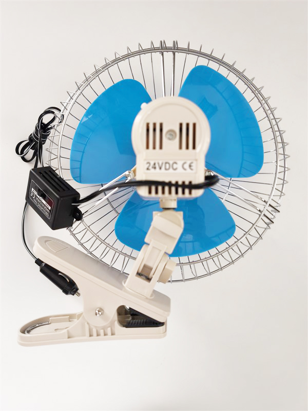 Oto Vantilatör 24 Volt 10 Inç Mandallı Çakmaklık Girişli 6400402