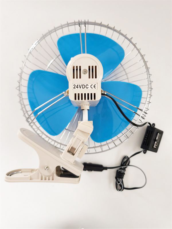 Oto Vantilatör 24 Volt 12 Inç Mandallı Çakmaklık Girişli 6400405