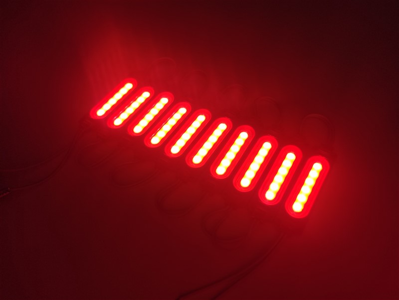 Replax Parmak Cob Led Kırmızı 12 Volt Su Geçirmez 10,lu 3m Bantlı Kesilebilir 0409972