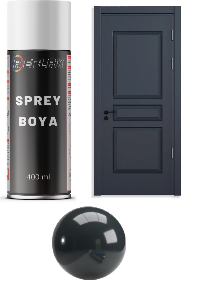 Antrasit Amerikan Kapı Sprey Boyası 400 Ml