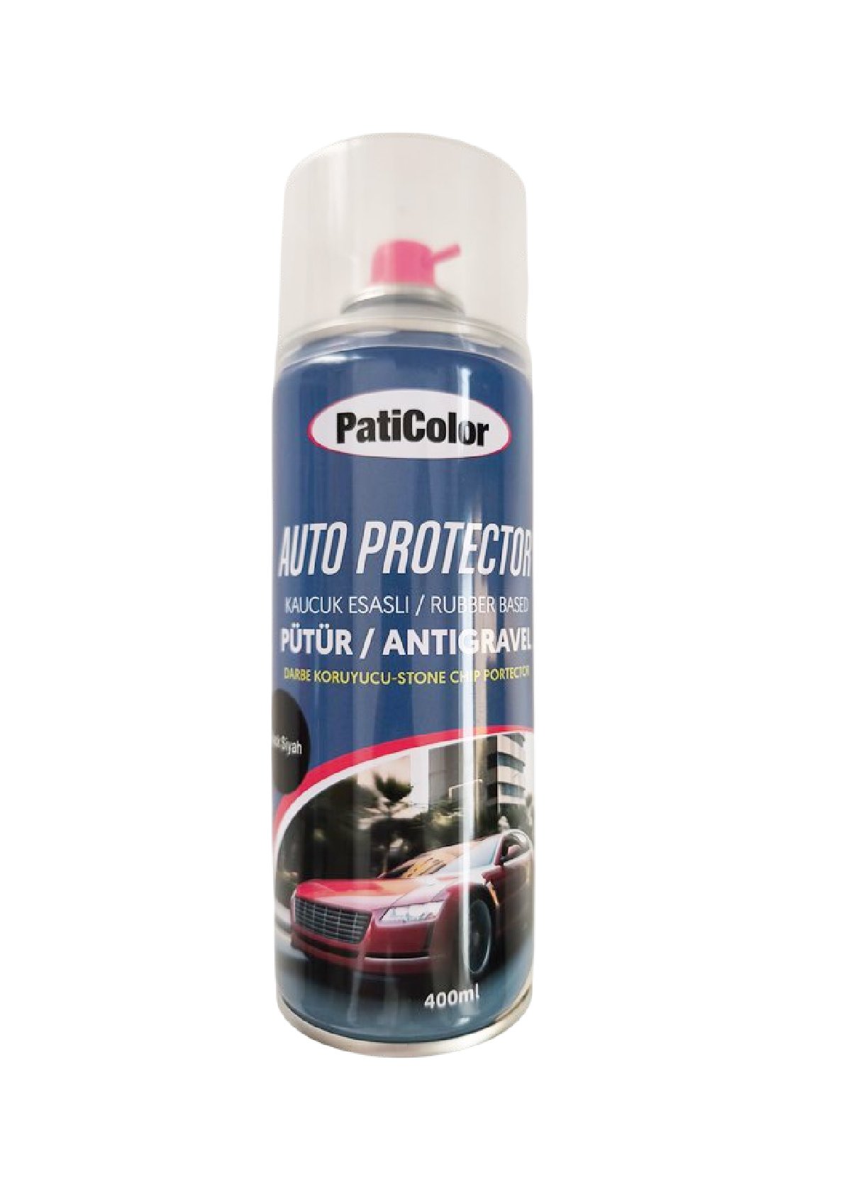 Paticolor Gri Sprey Pütür Oto Araç Alt Kaplama Darbe Koruyucu 400 Ml.