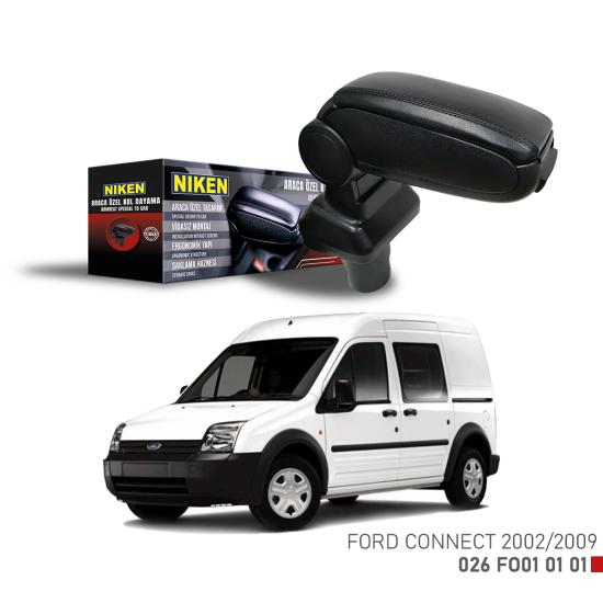 Ford connect 2002-2009 Arası Araca Özel Kol Dayama Siyah
