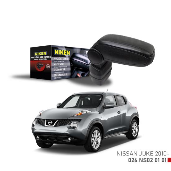 Nissan Juke 2010 Sonrası Araca Özel Kol Dayama Siyah