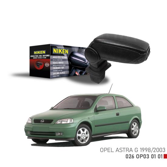 Opel Astra G 1998-2003 Arası Araca Özel Kol Dayama Siyah