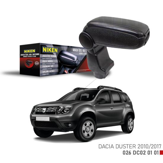 Dacia Duster 2010-2017 Arasi Araca Özel Kol Dayama Siyah