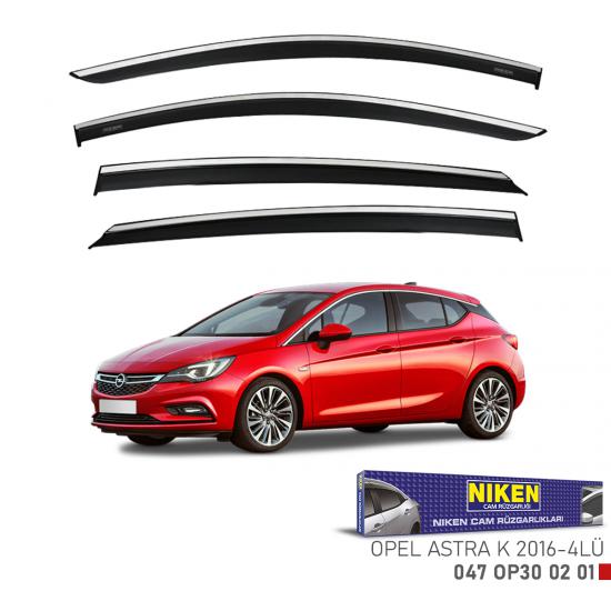Replax Peugeot 2008 2020 Sonrası Kromlu Cam Rüzgarlığı 4Lü