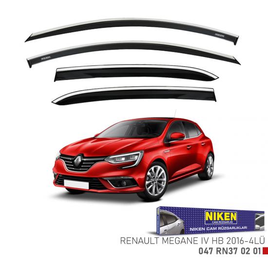 Replax Skoda Super B 2015 Sonrası Kromlu Cam Rüzgarlığı 4Lü