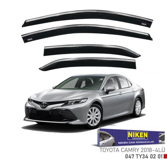 Replax Vw Golf 6 2009-2013 Kromlu Cam Rüzgarlığı 4Lü