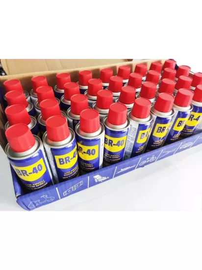 36 ADET BR-40 Çok Amaçlı Bakım Spreyi - Pas Sökücü - Yağlayıcı - Temizleyici 200 ML.